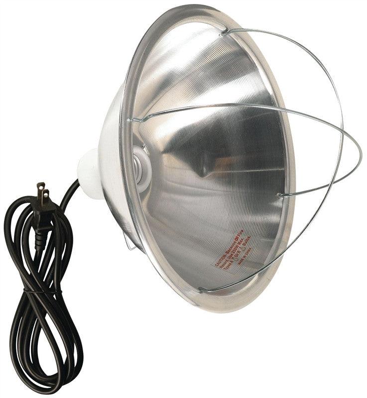Aluminum Brooder Heat Lamp with 6ft Cord