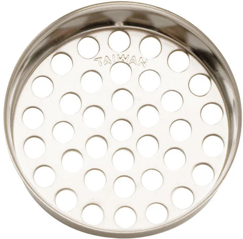 Plumb Pak Pp820-40 Chrome Bathtub Strainer, 1-3/8 In Diameter Mesh