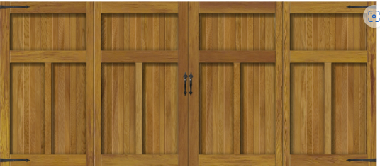 CHI 16x7 5430 Carriage, Unfinished Cedar -- Door #135