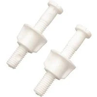 Plumb Pak Pp835-39 Seat Hinge Bolt Set, Plastic