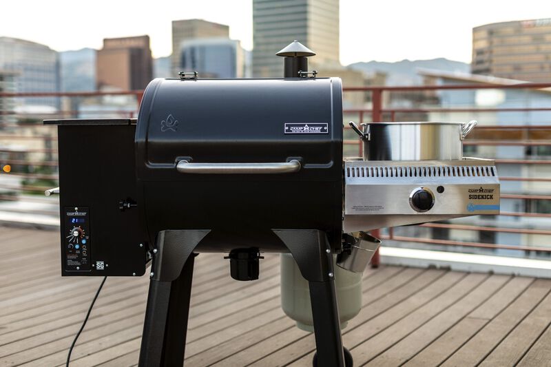 Camp Chef Sidekick Flat Top 14 (Pellet Grill Attachment with Flattop)