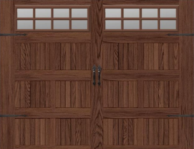 Raynor 16'x10' BuildMark, Brown, Short Raised, Insulated, No Windows, 12R -- Door 200B