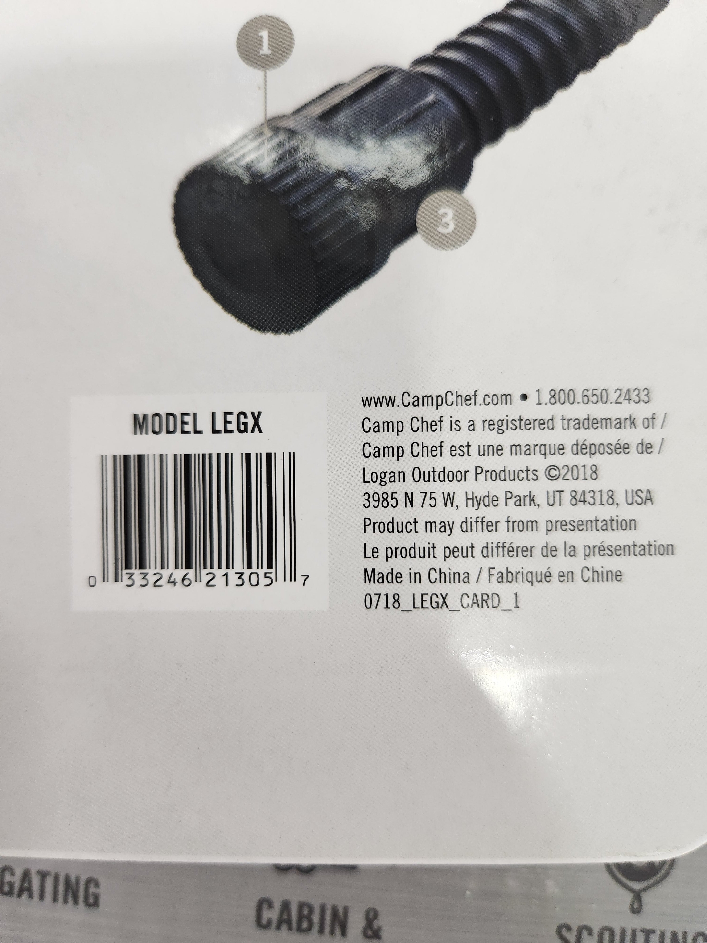 Camp Chef 1.25" Round Leg Levelers (4pack)