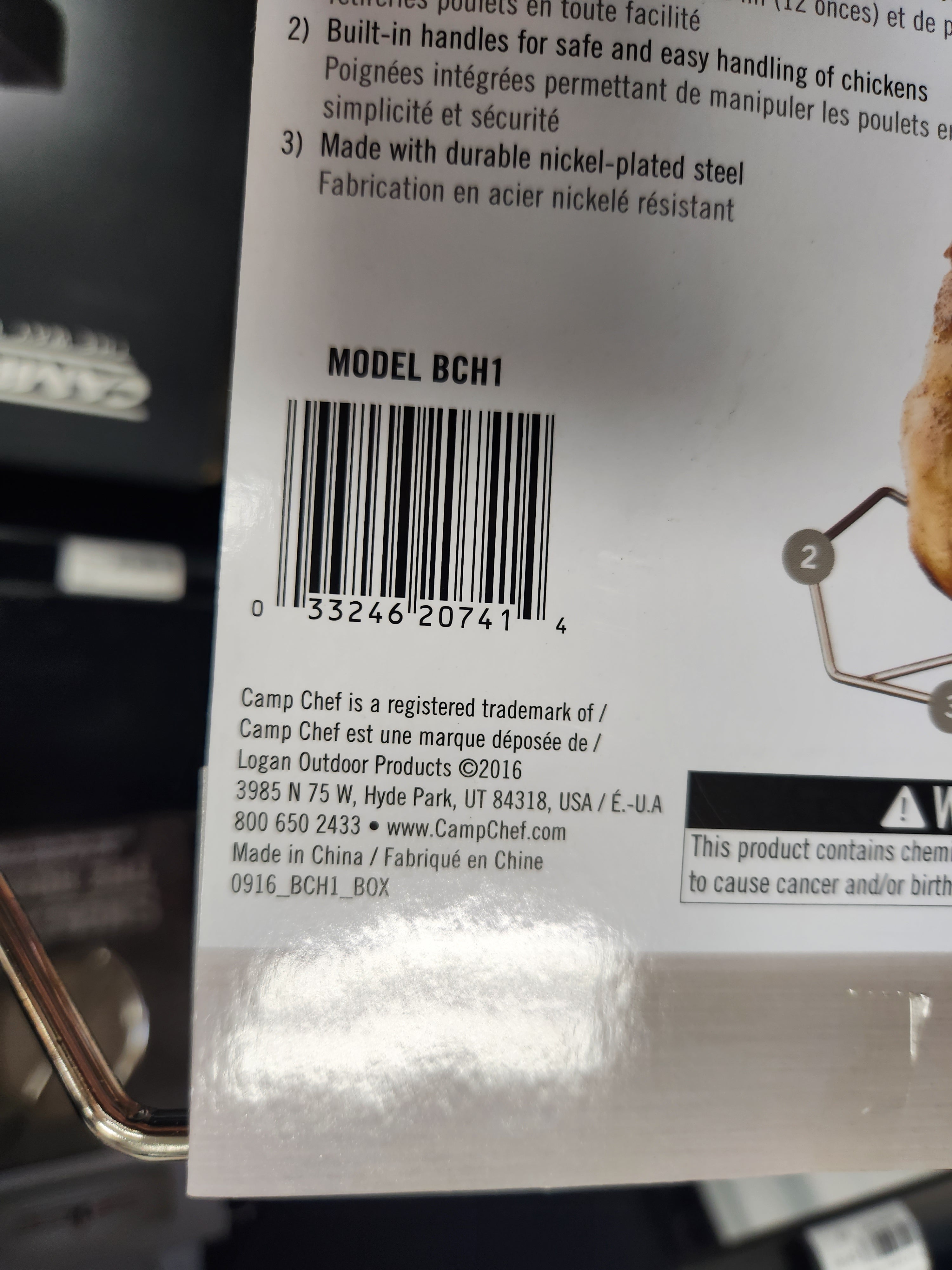 Camp Chef SmokePro the Roost (Beer Can Chicken Holder)