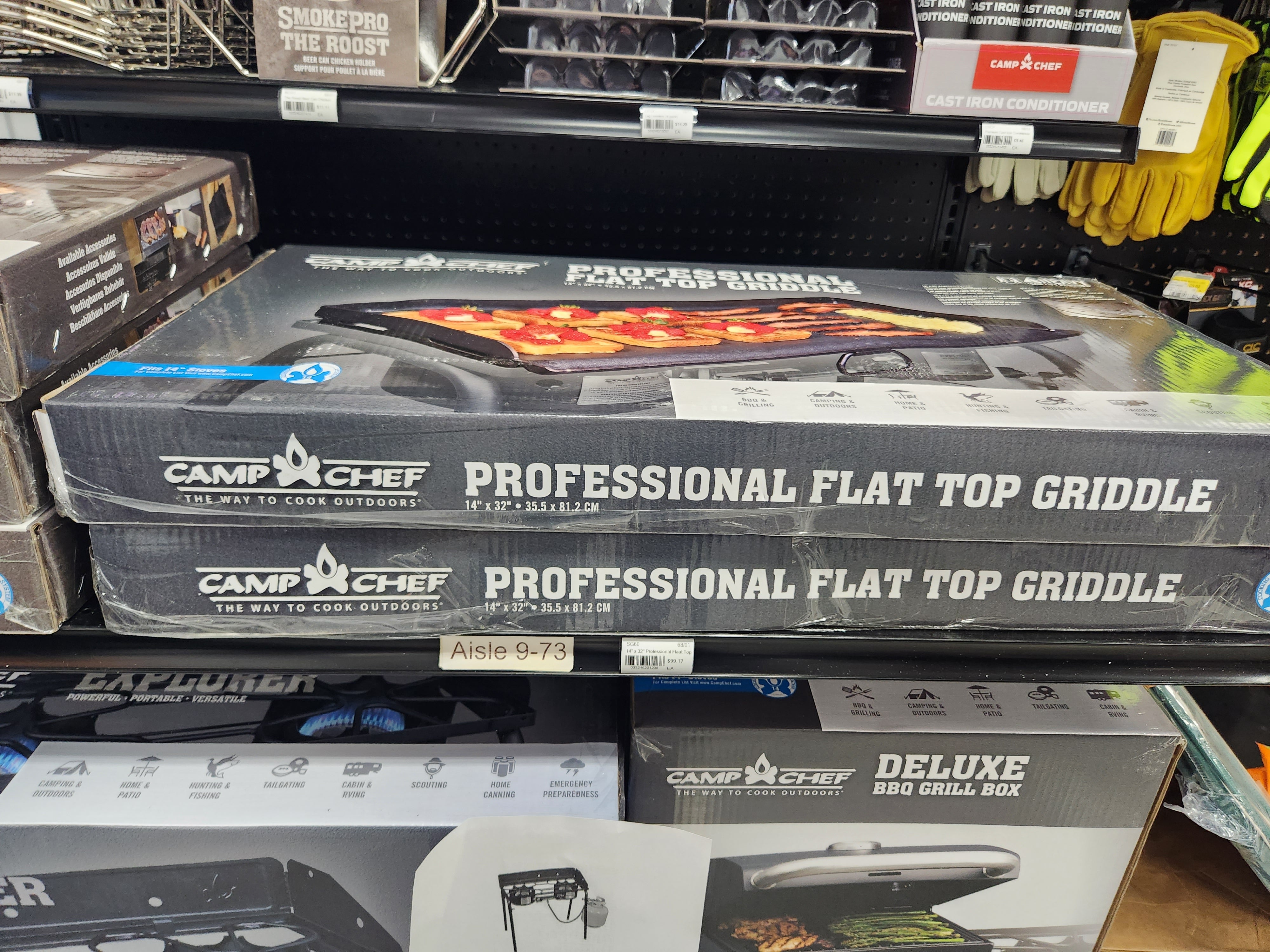 Camp Chef Professional Flat Top Griddle 14" x 32"