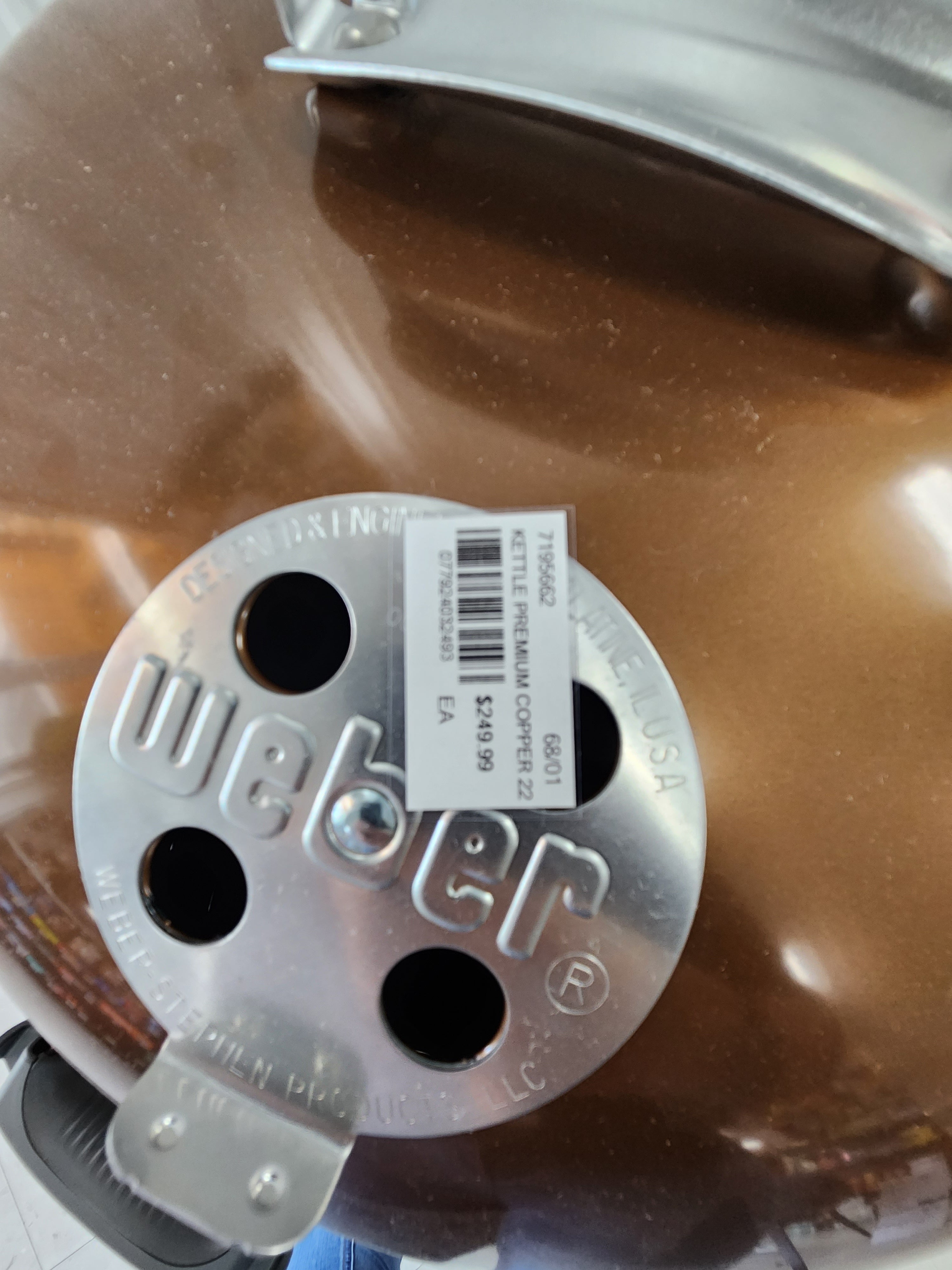WEBER Premium Kettle Grill