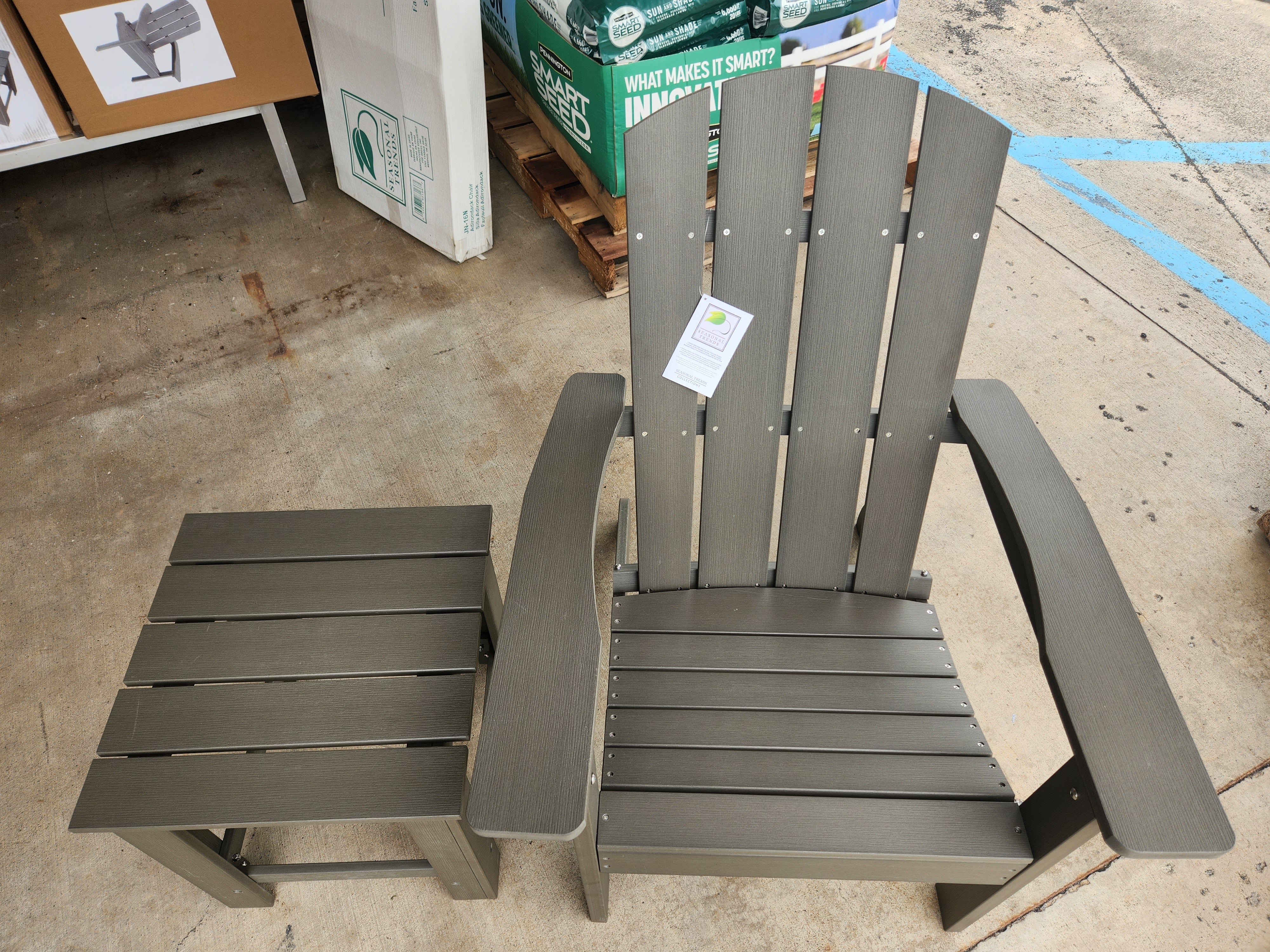 Resin Wood Adirondack Table