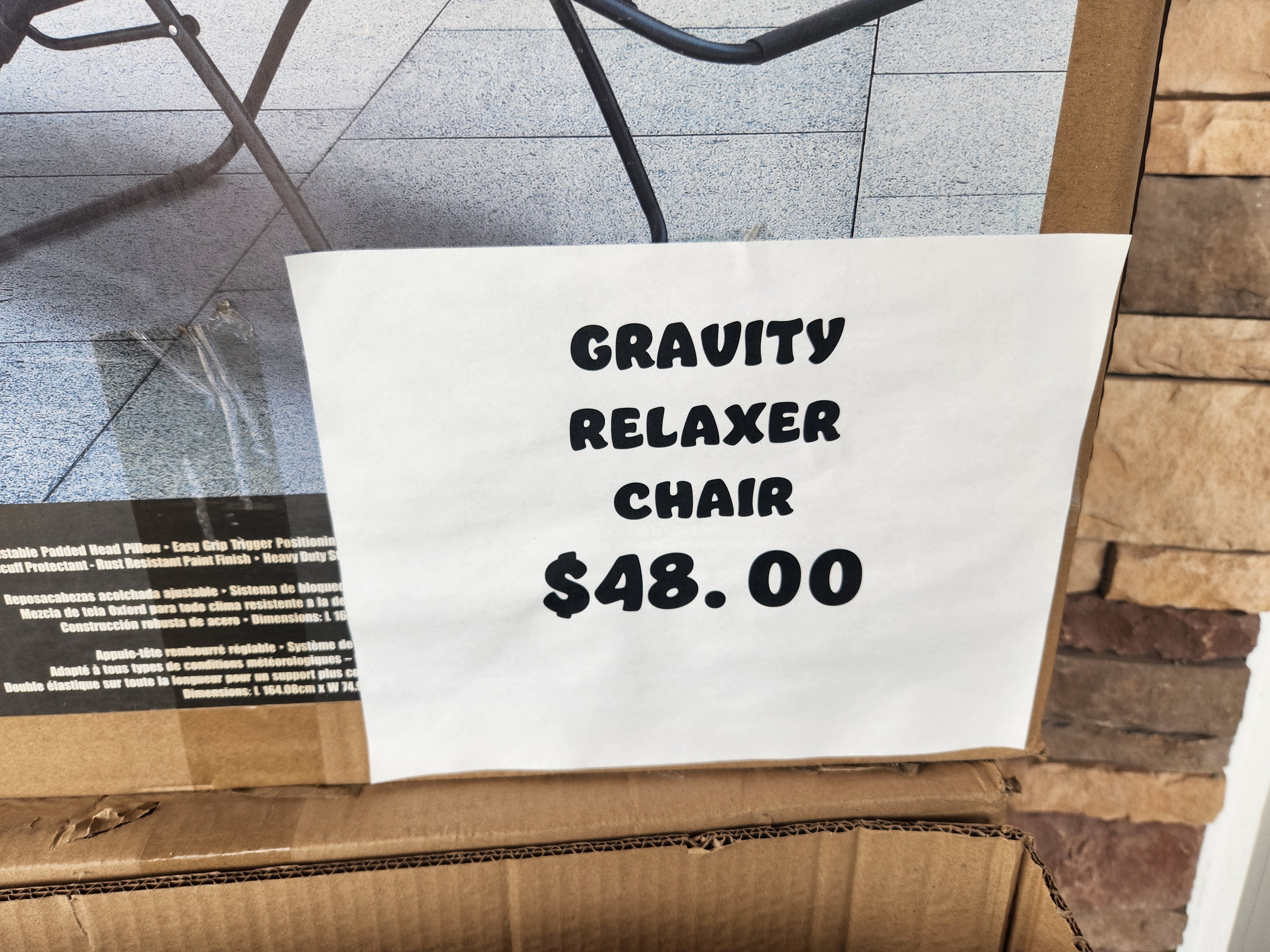 Zero Gravity Relaxer Chair