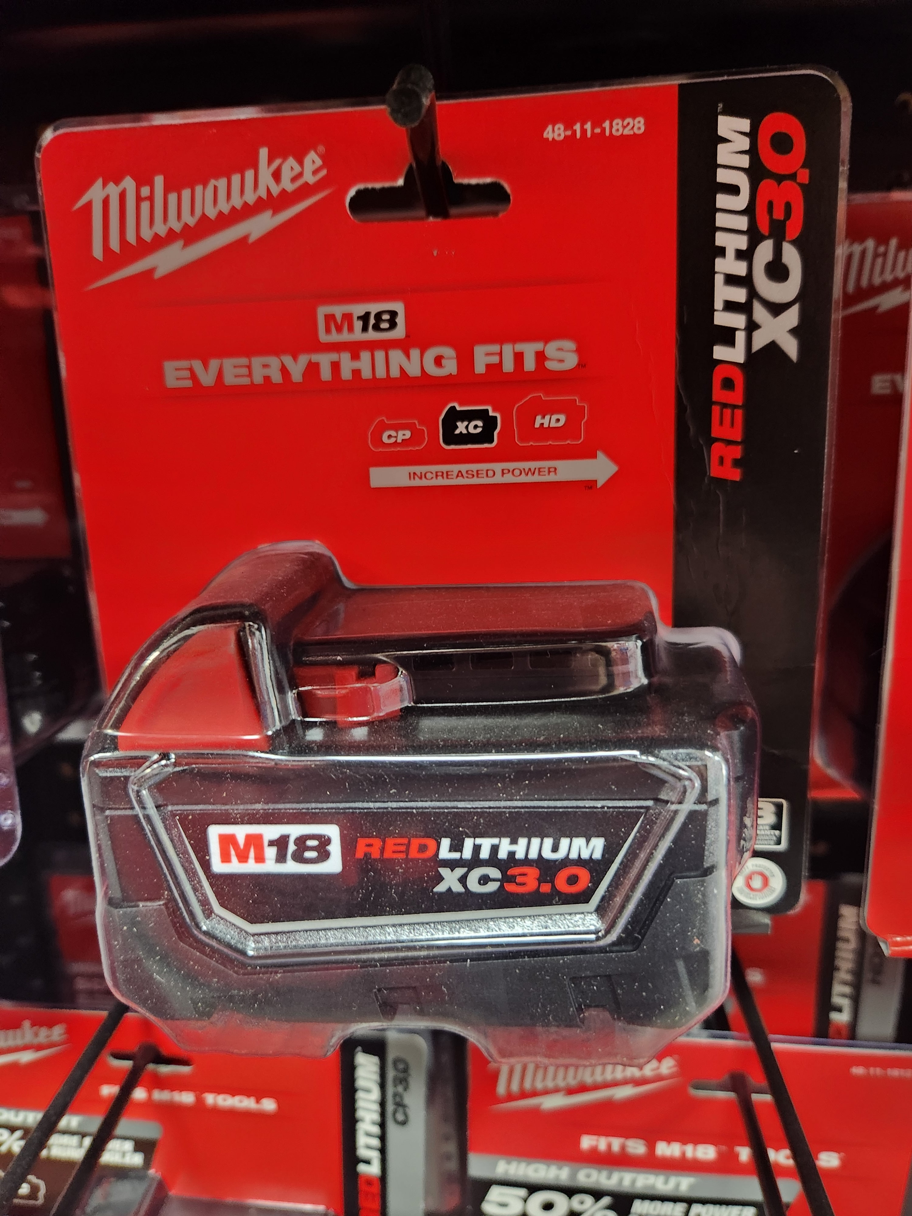 Milwaukee M18™ REDLITHIUM™ XC Extended Capacity Battery 48-11-1828