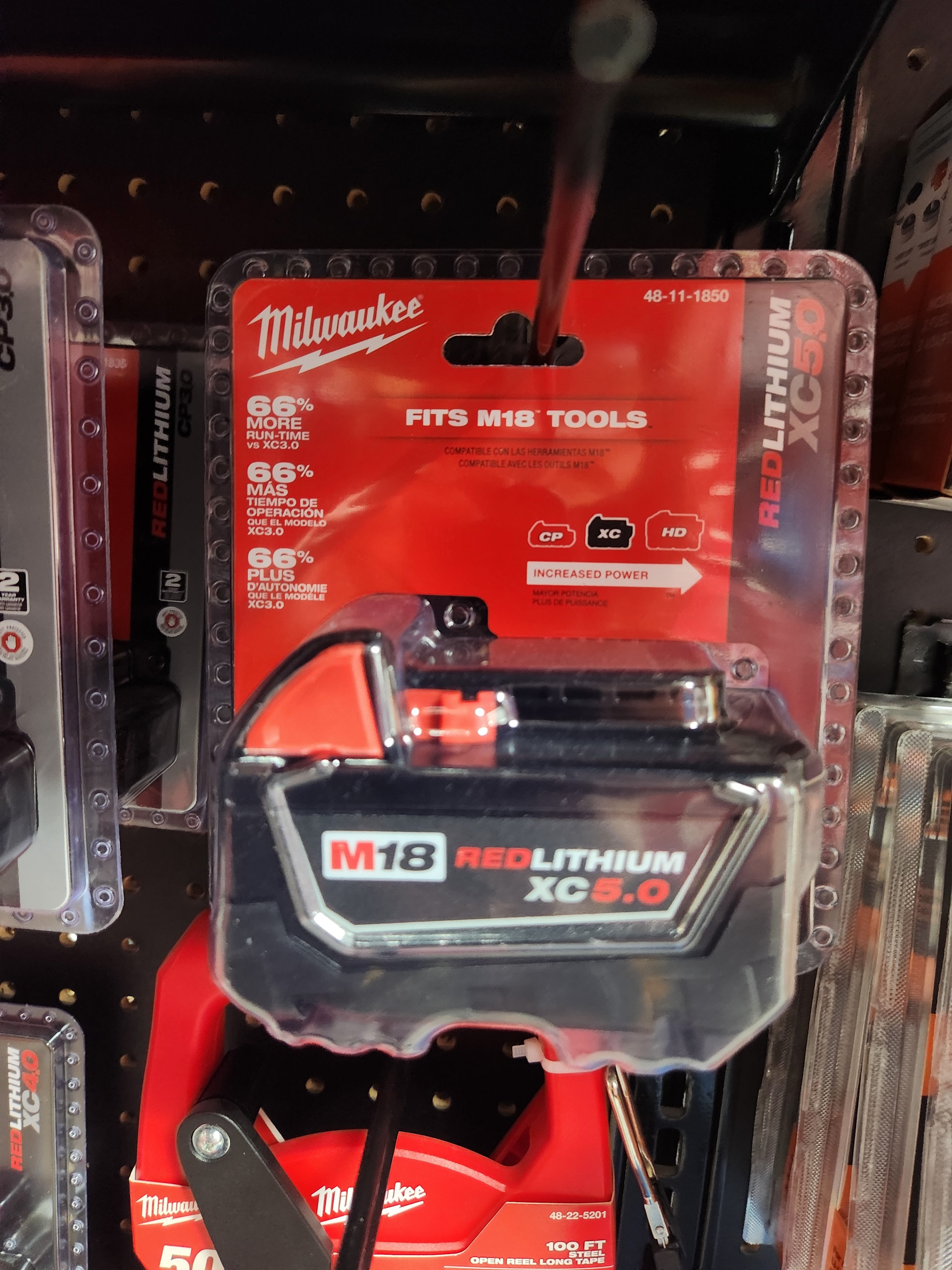 Milwaukee M18™ REDLITHIUM™ XC5.0 Extended Capacity Battery Pack 48-11-1850