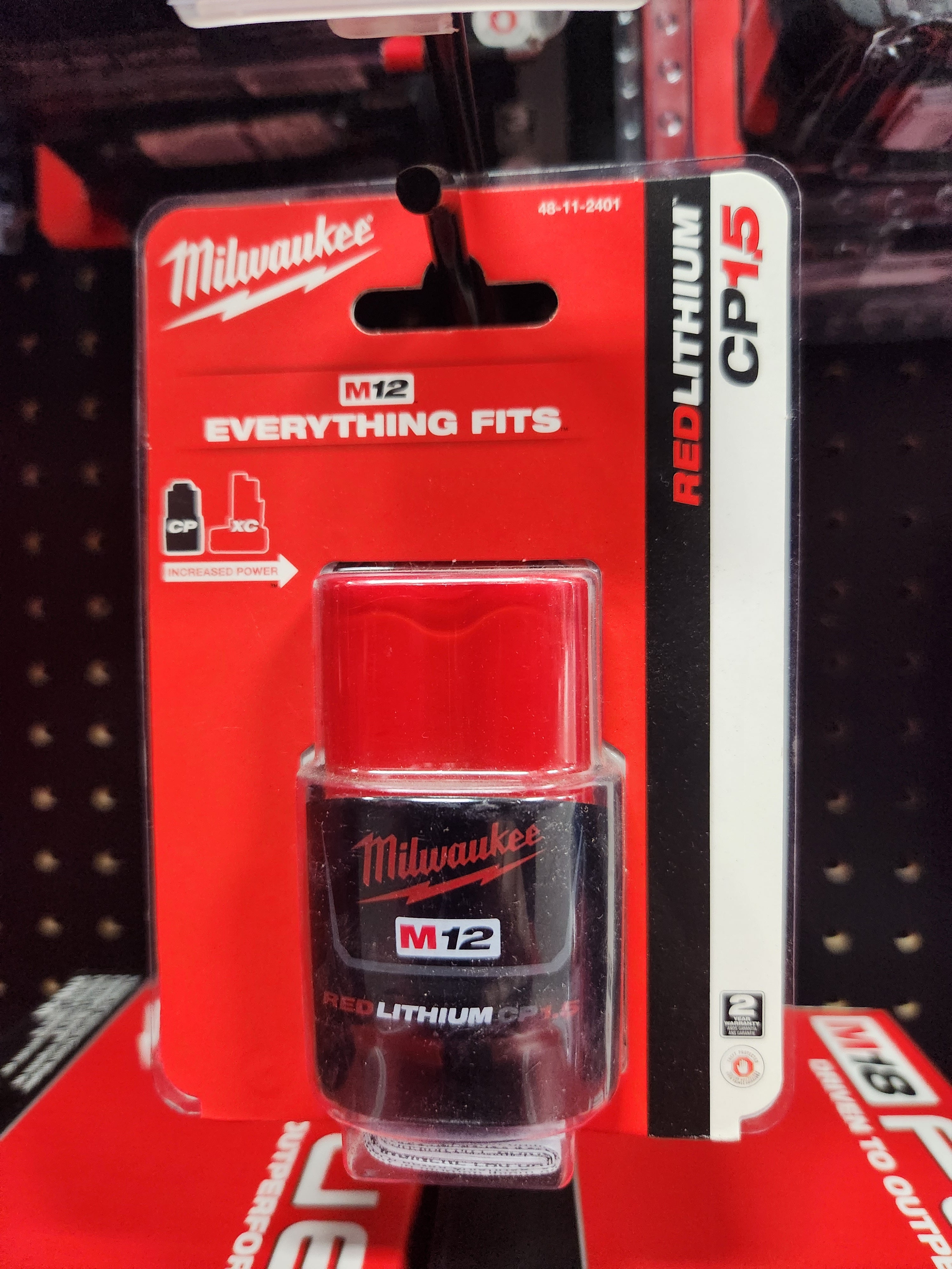 Milwaukee M12™ REDLITHIUM™ CP1.5 Battery Pack 48-11-2401