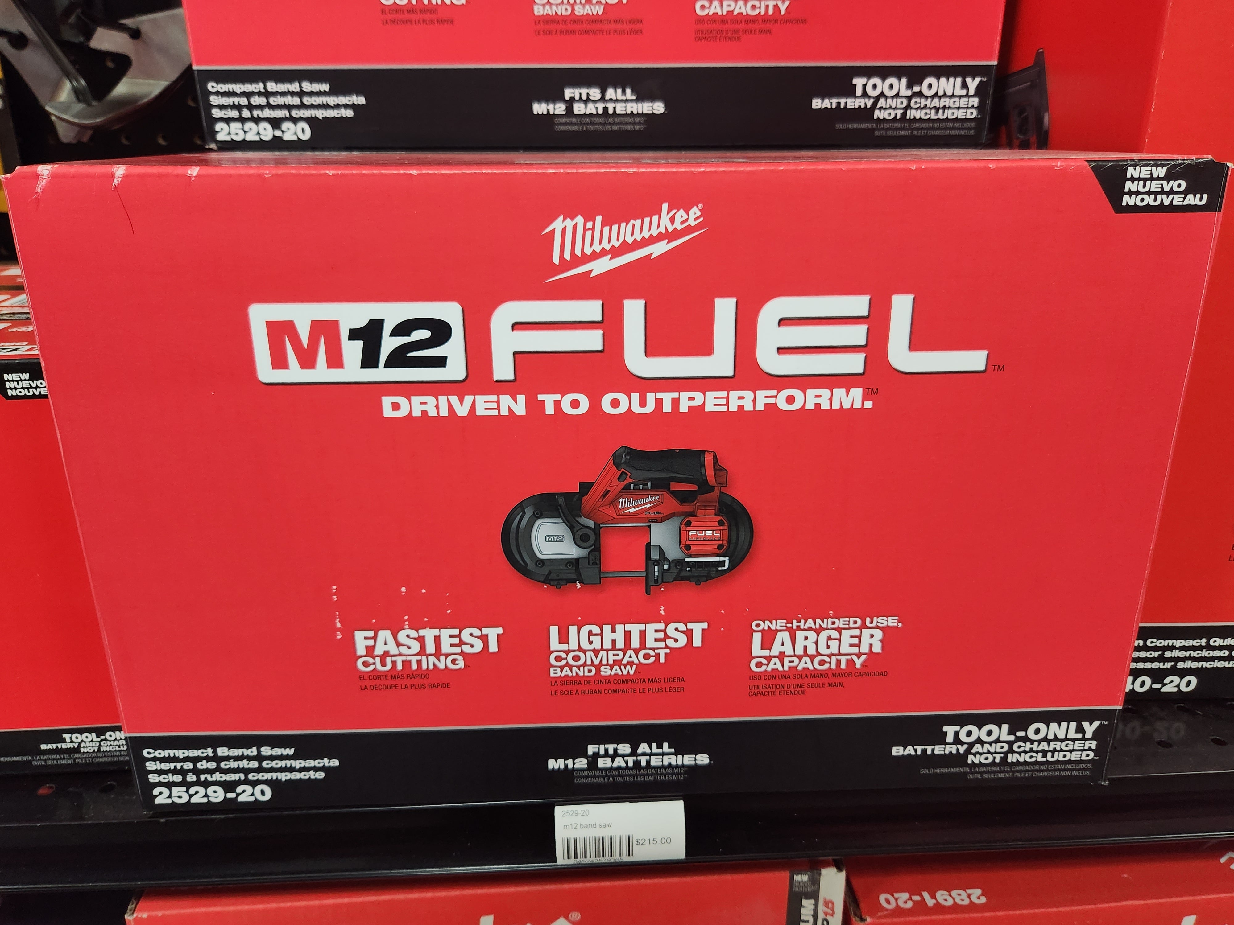 Milwaukee M12 FUEL™ Compact Band Saw Bare Tool 2529-20
