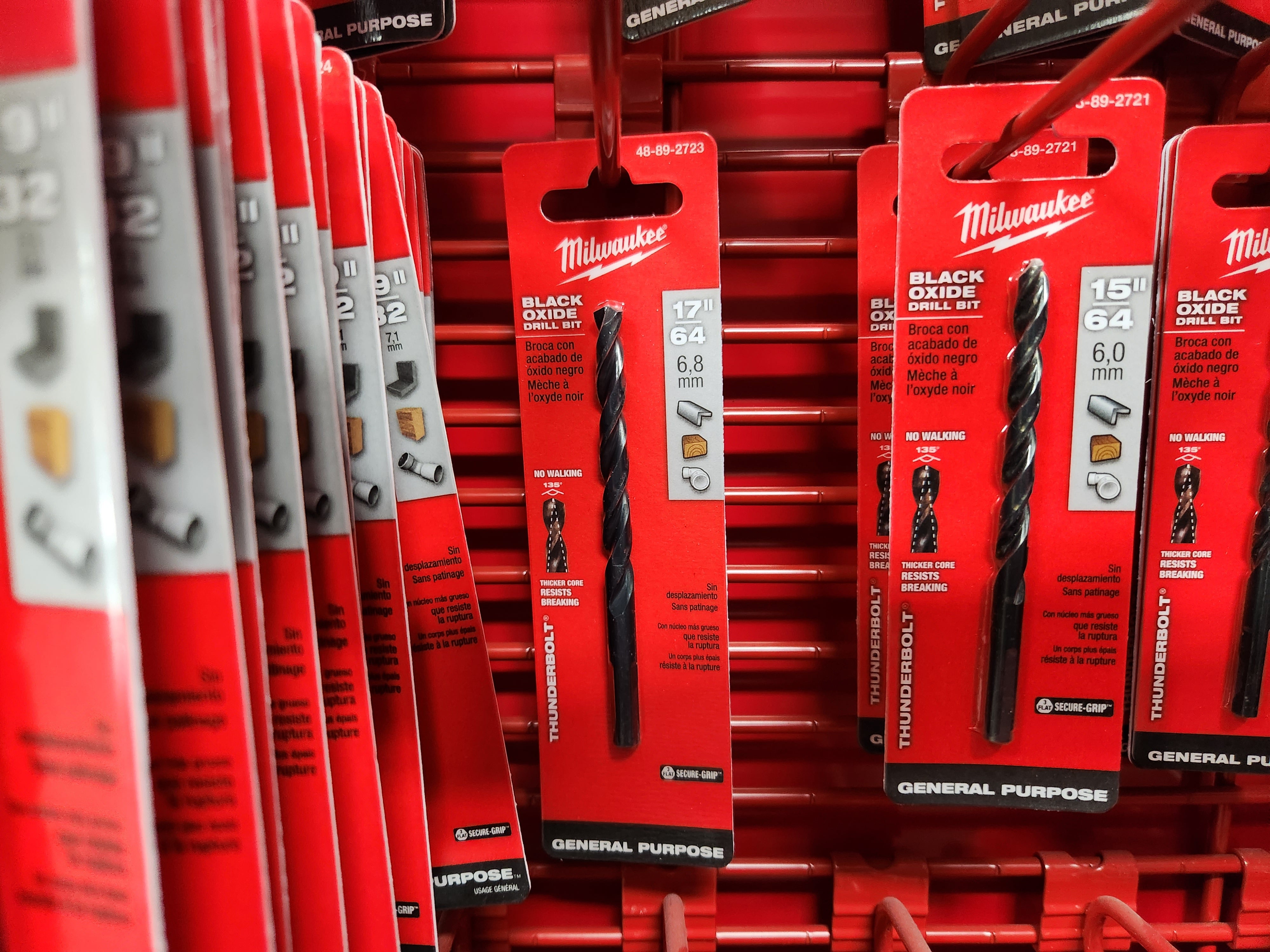 Milwaukee THUNDERBOLT® Black Oxide Drill Bits