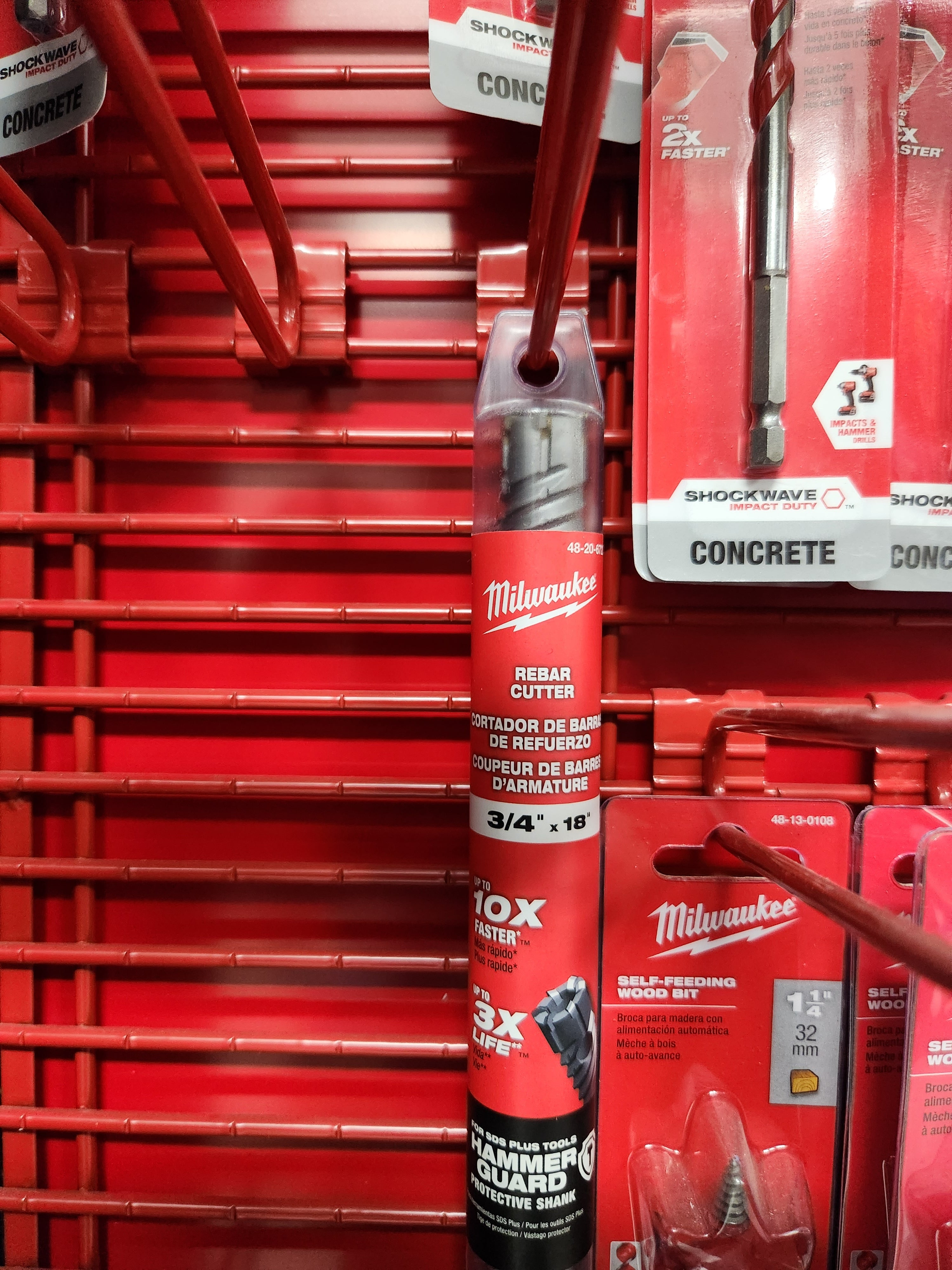 Milwaukee SDS Plus Rebar Cutters