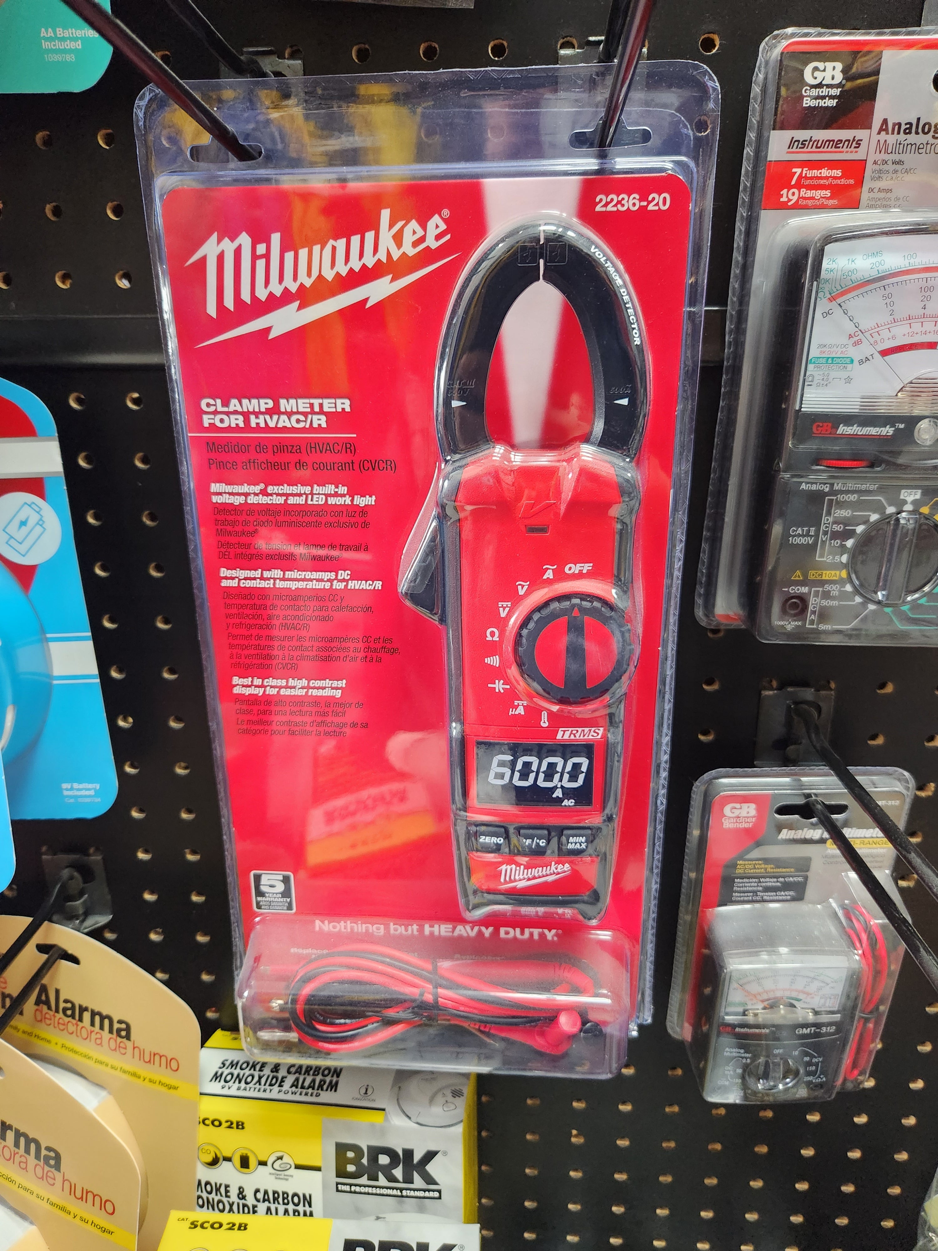 Milwaukee Clamp Meter for HVAC/R 2236-20