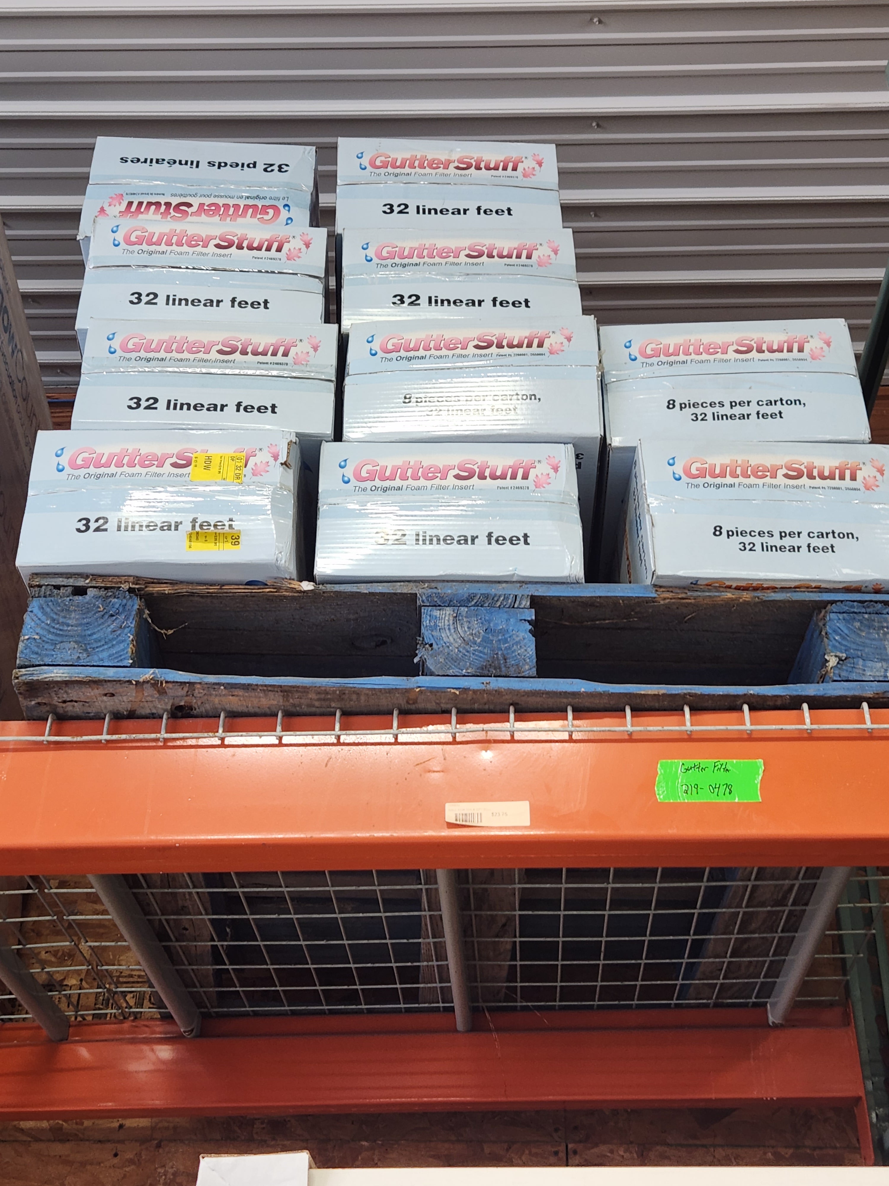 GutterStuff Original Foam K Style (5-in x 4-ft) Gutter Guard