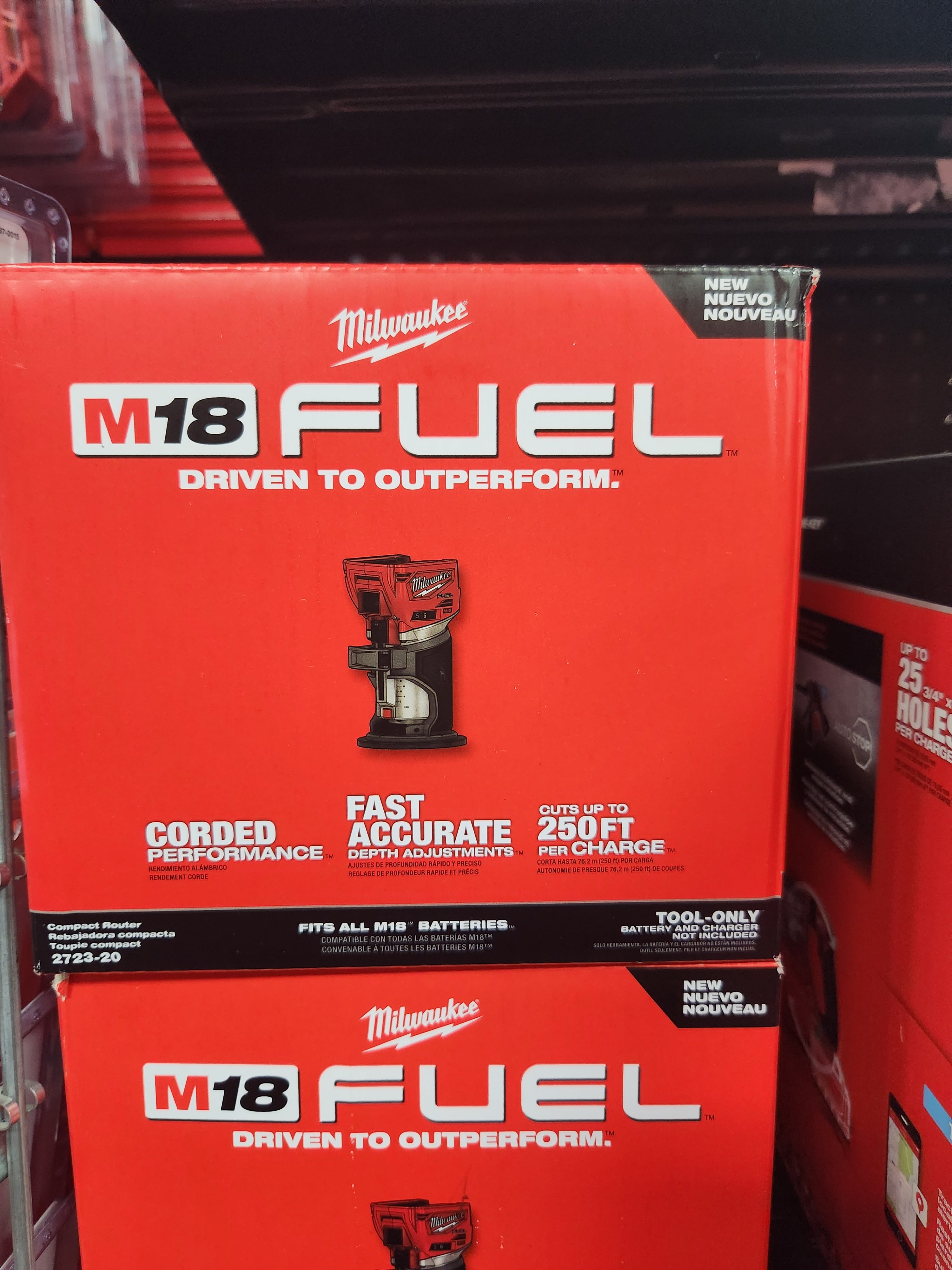 Milwaukee M18 FUEL™ Compact Router -- 2723-20