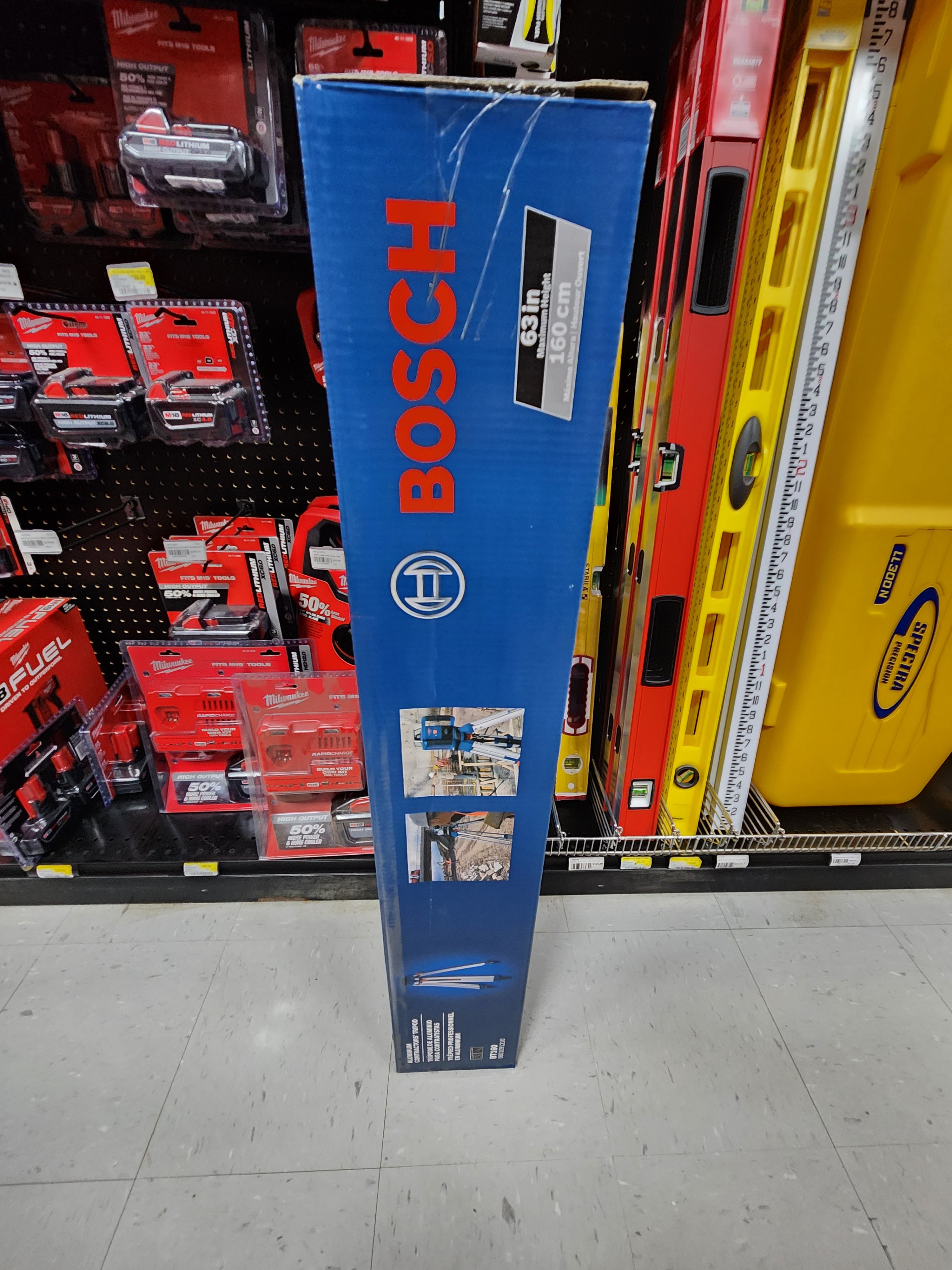 Bosch BT160 Aluminum Contractor's Tripod