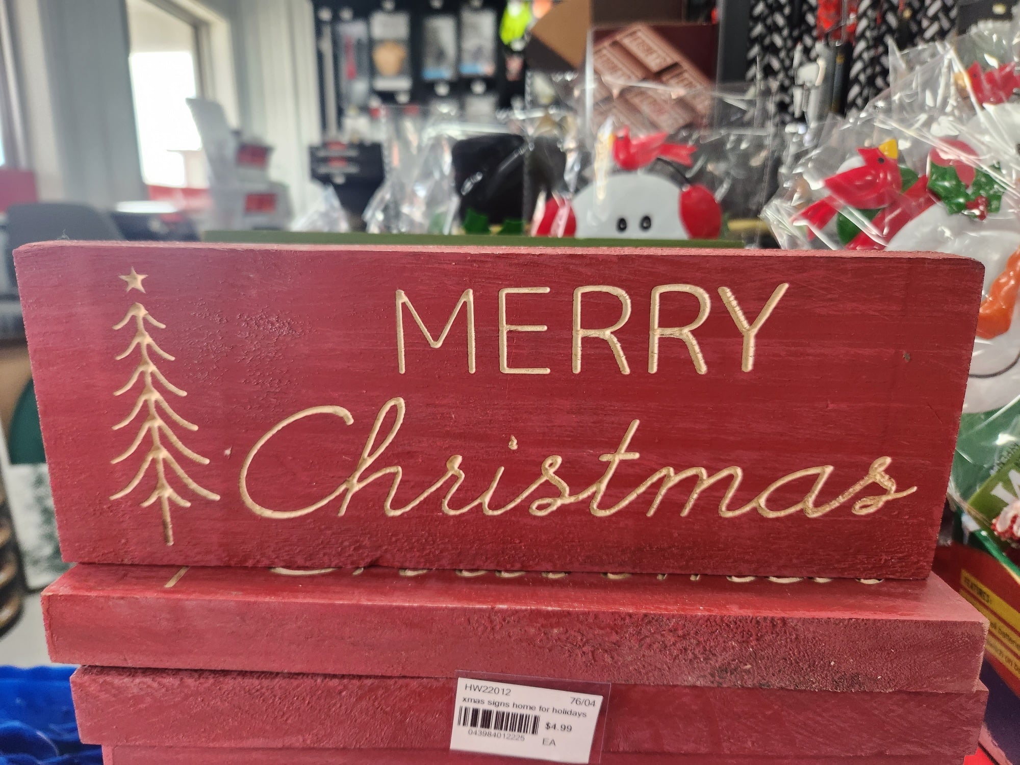 Sheerlund Products 12″ Wood Sign