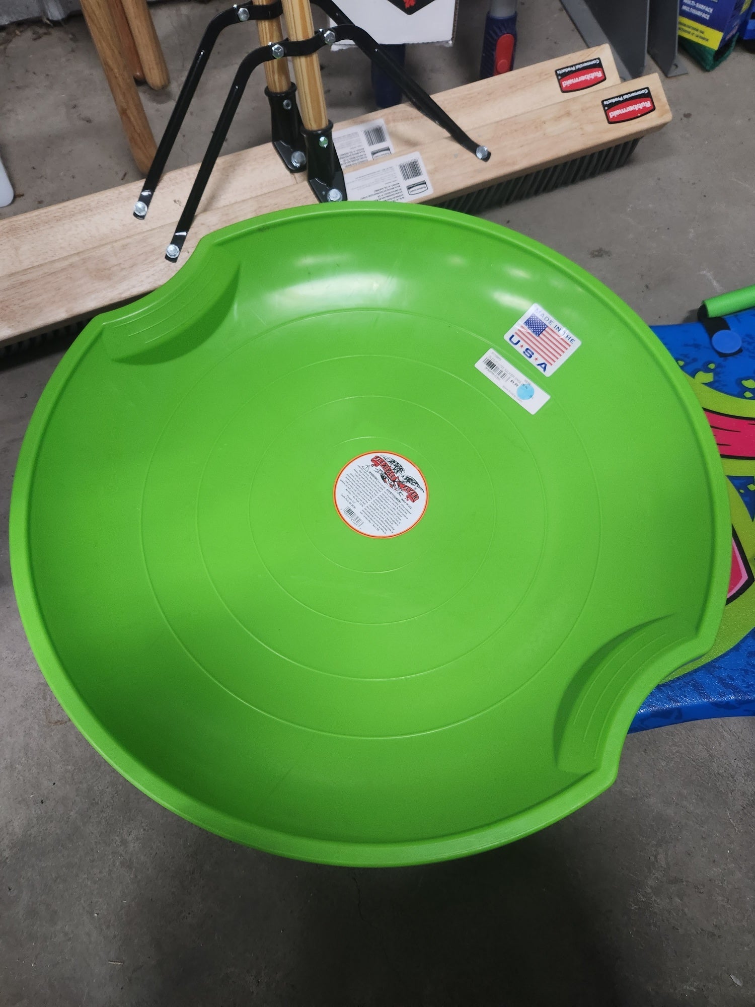 Paricon Flexible Flyer 626 Flying Saucer 26" Green (Single Unit)