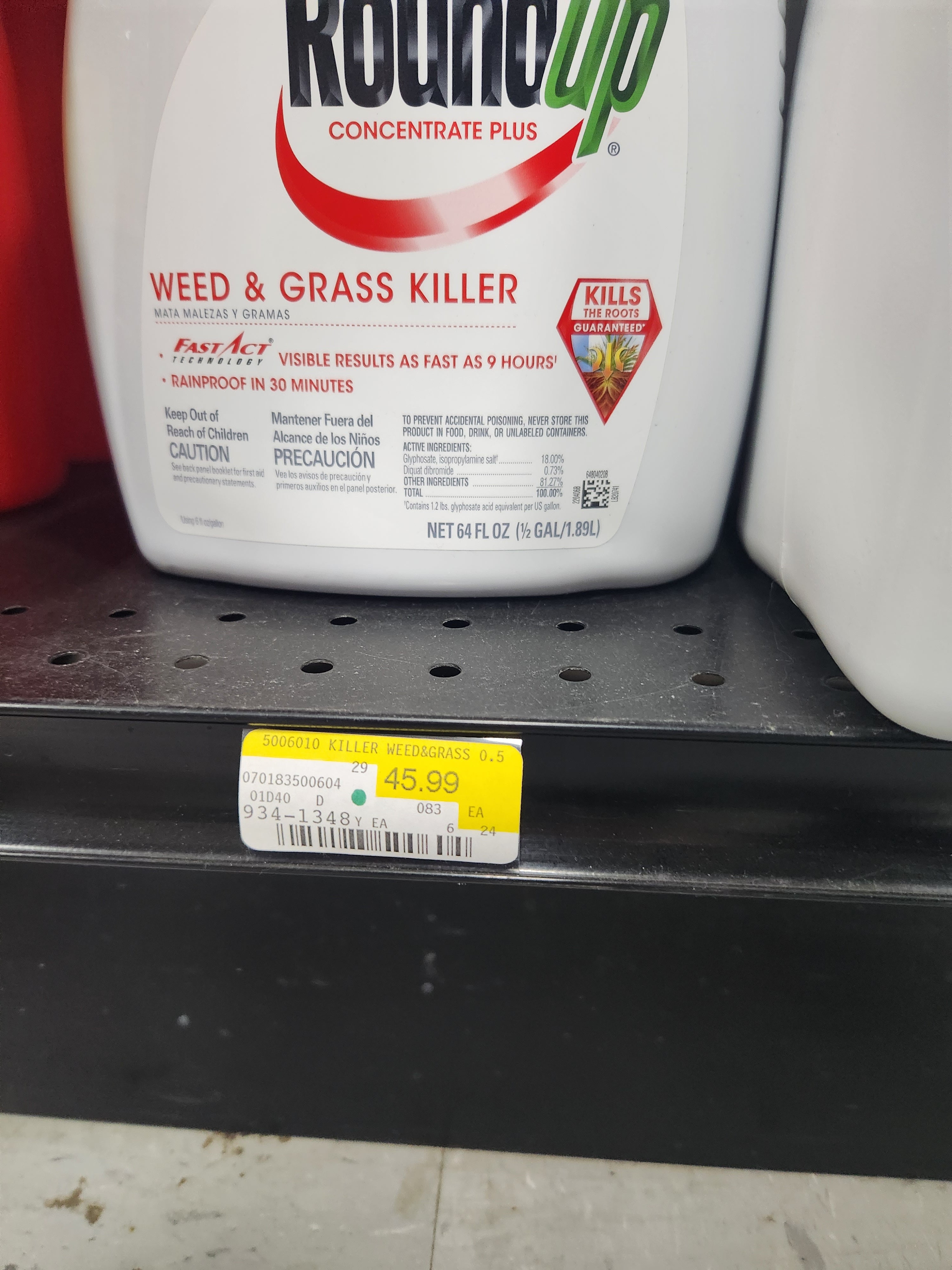 Roundup Plus 64-oz Concentrated Weed and Grass Killer