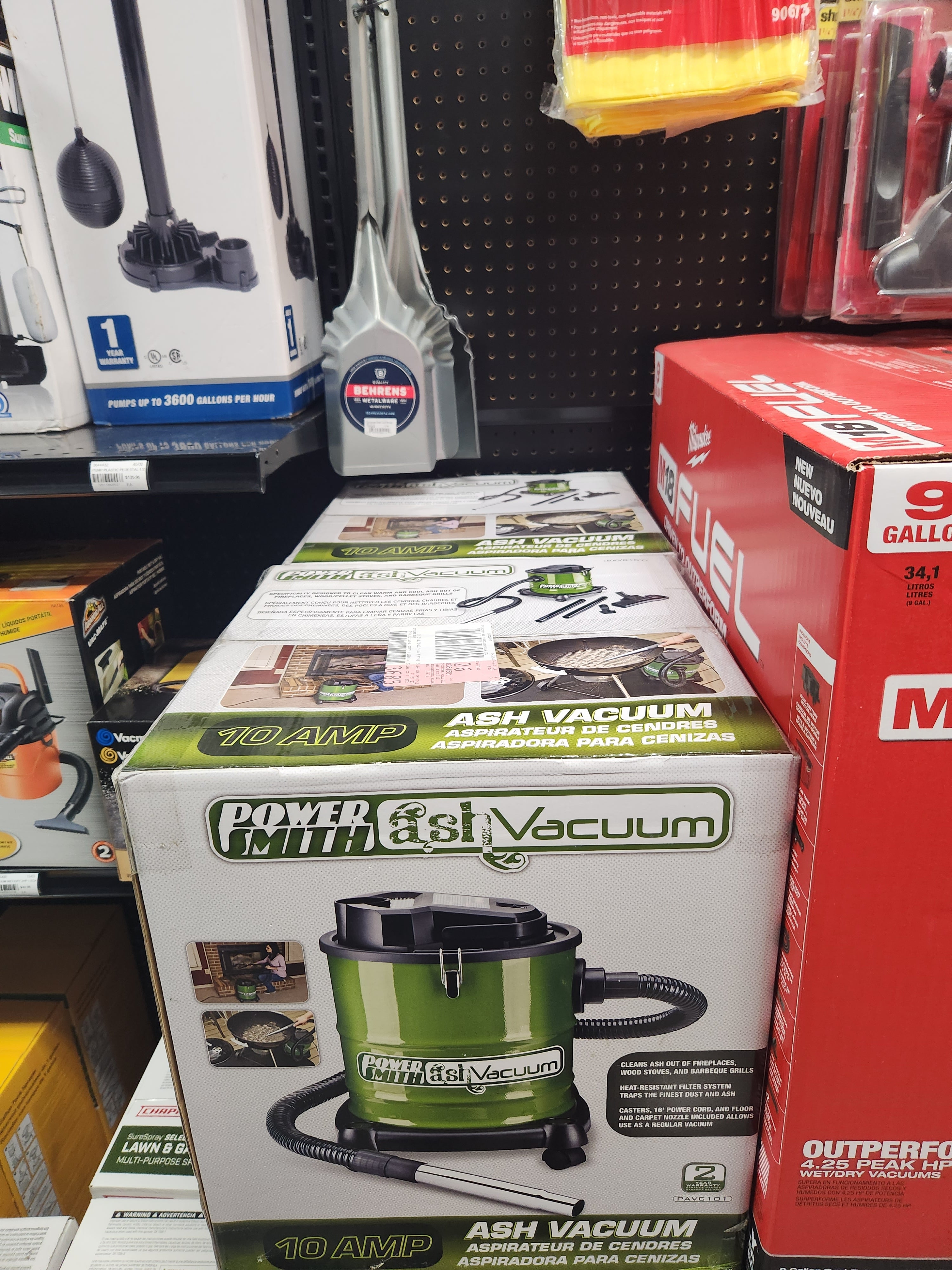 Power Smith Ash Vacuum