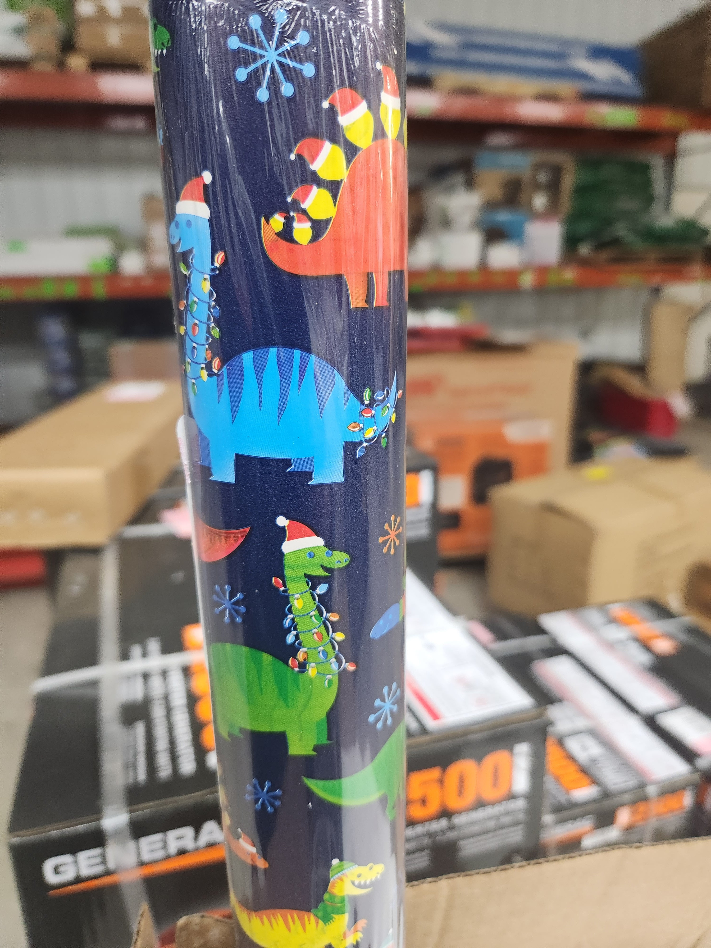 santa's forest gift wrapping 40in x 75 sq feet