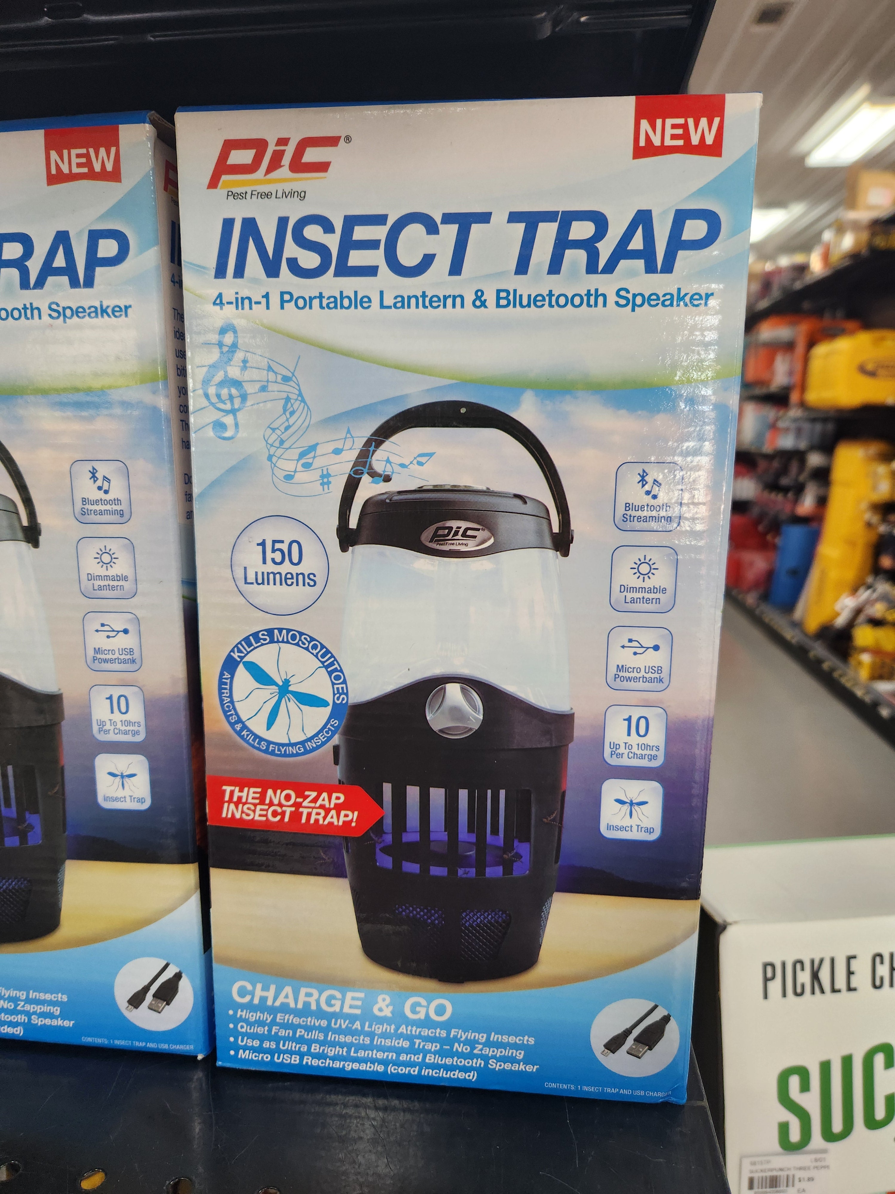 pic OUT-LAN Insect Trap Lantern with Bluetooth Speaker