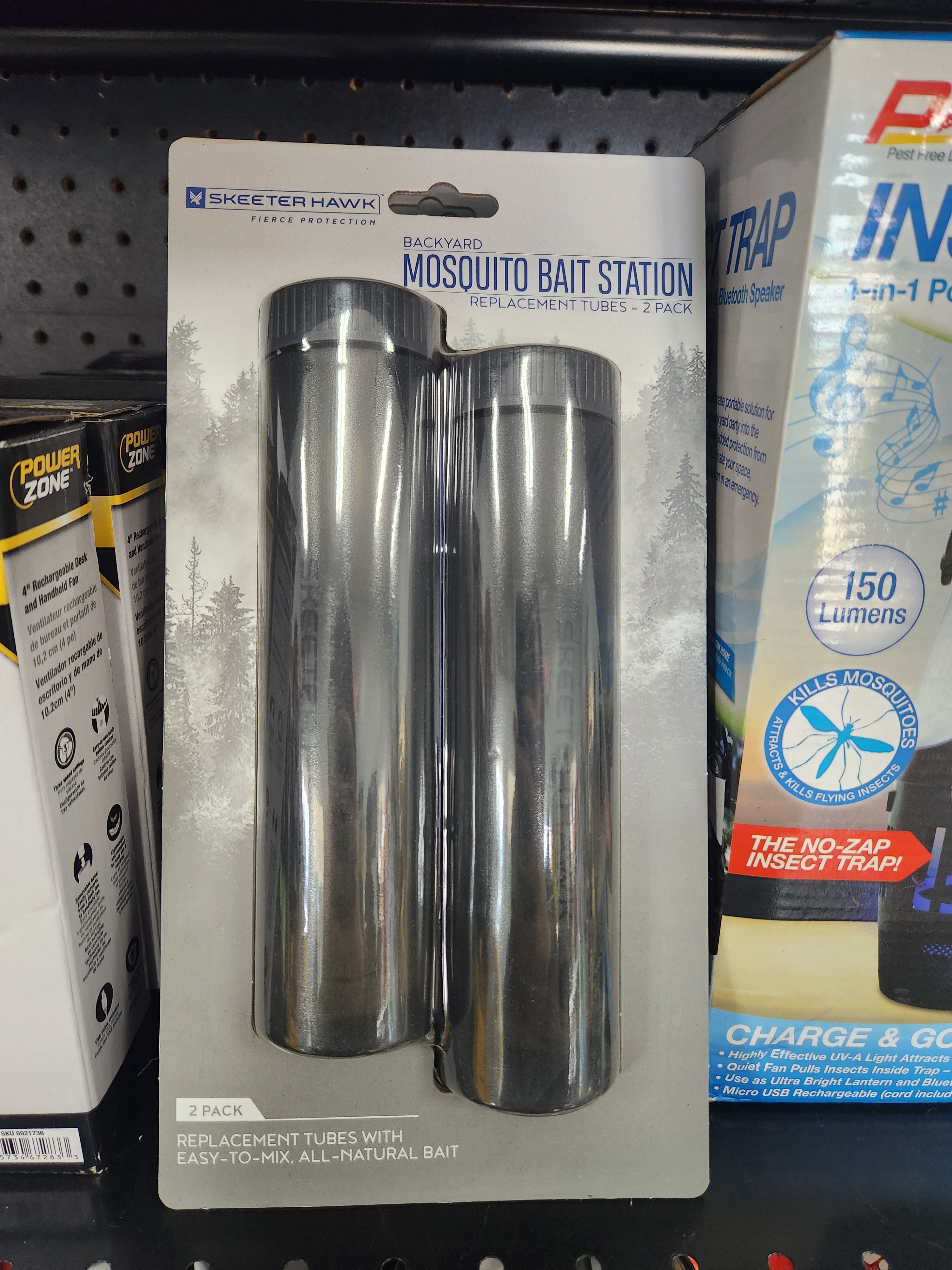 Skeeter Hawk REPLACEMENT MOSQUITO BAIT STATION TUBES - 2 PACK