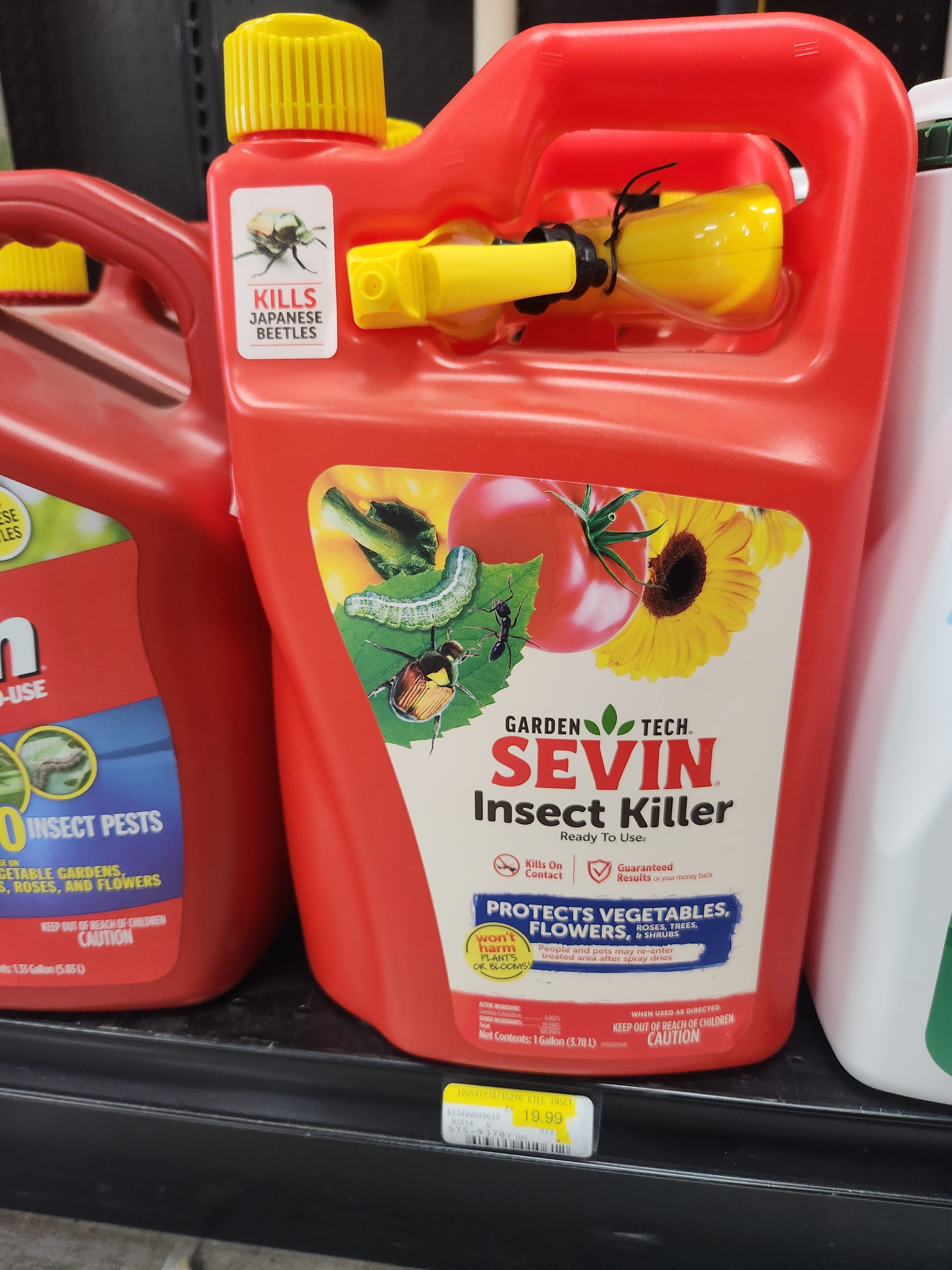 Sevin Insect Killer, Ready To Use Spray Bottle, 1 Gallon