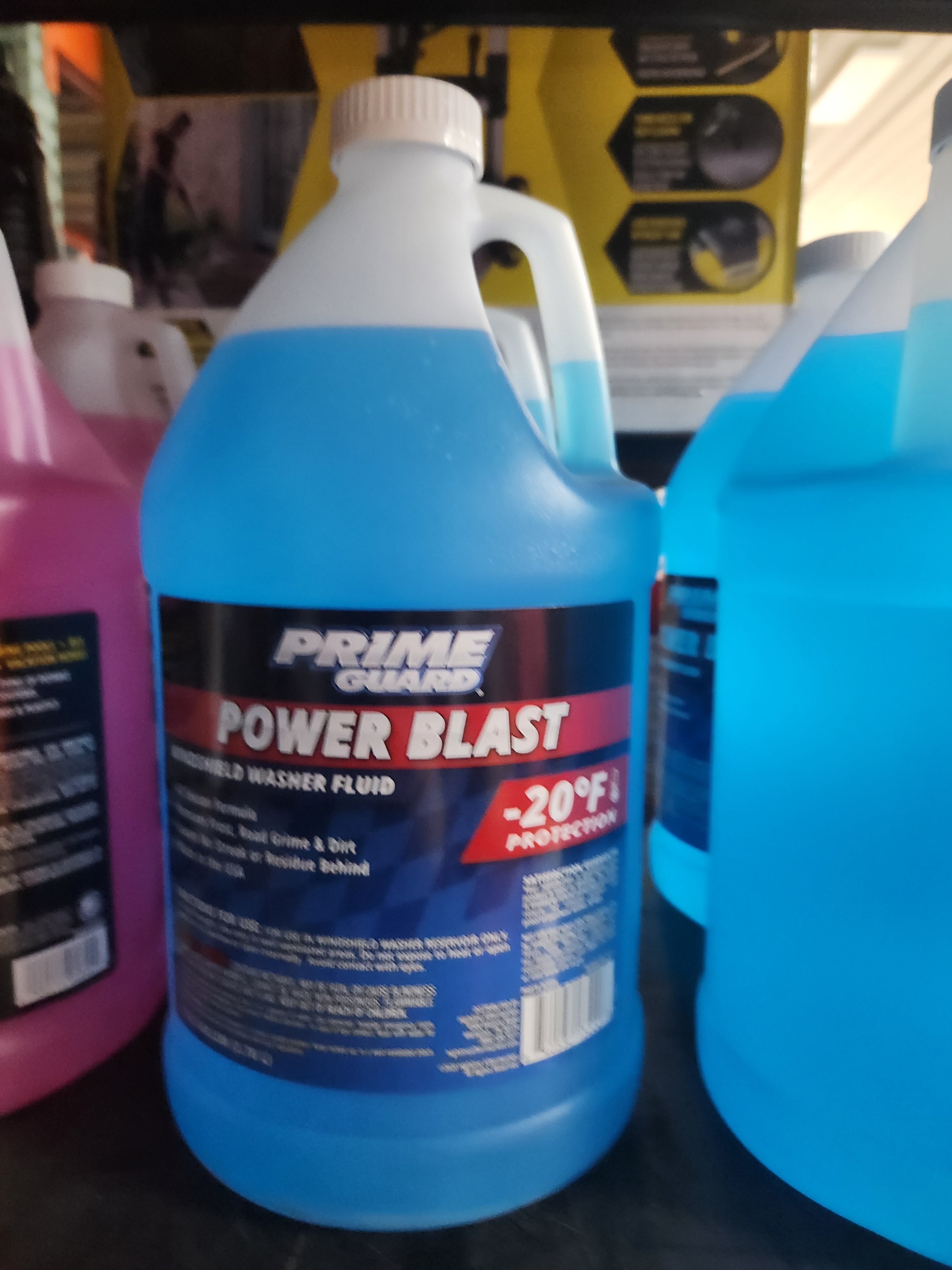 Prime Guard Power Blast -20 Windshield Washer Fluid, PRIM92006 1 Gallon