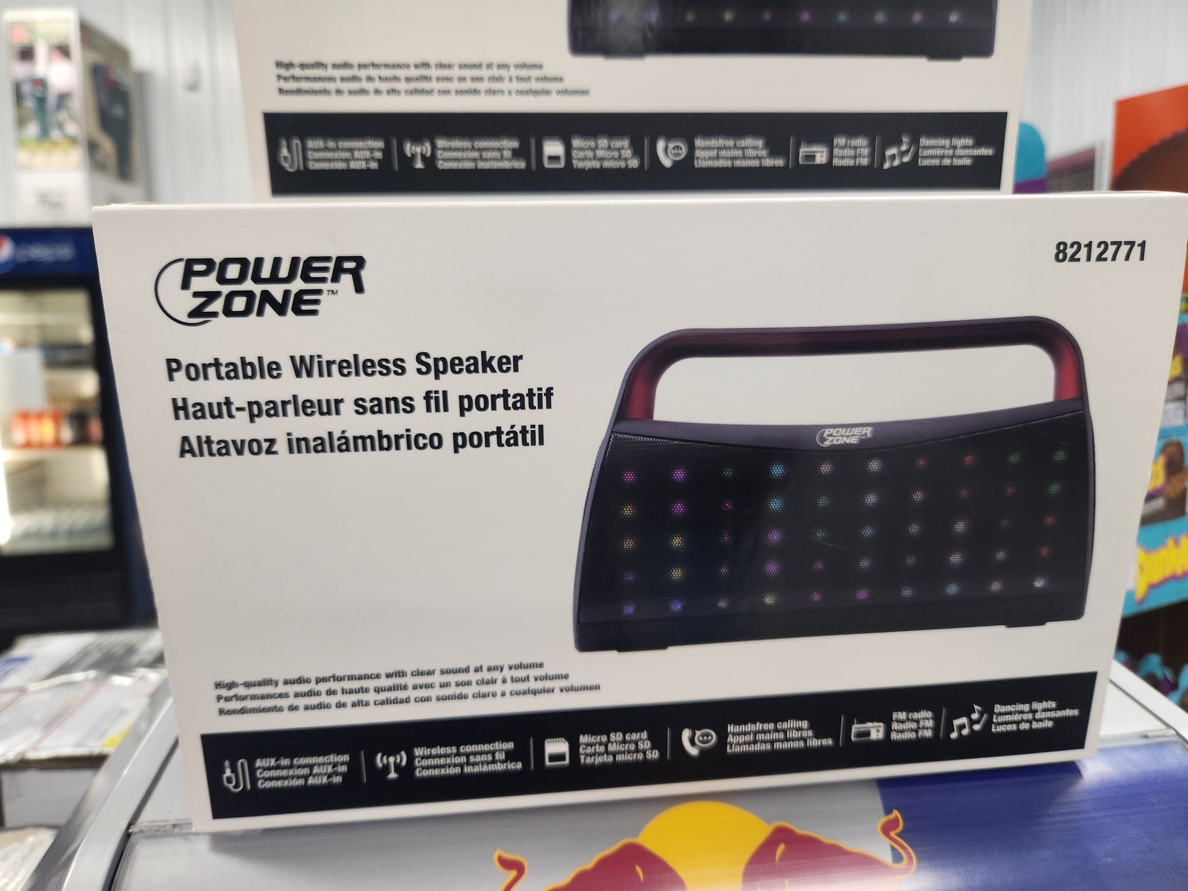 Power Zone Portable Wireless Speaker 8212771