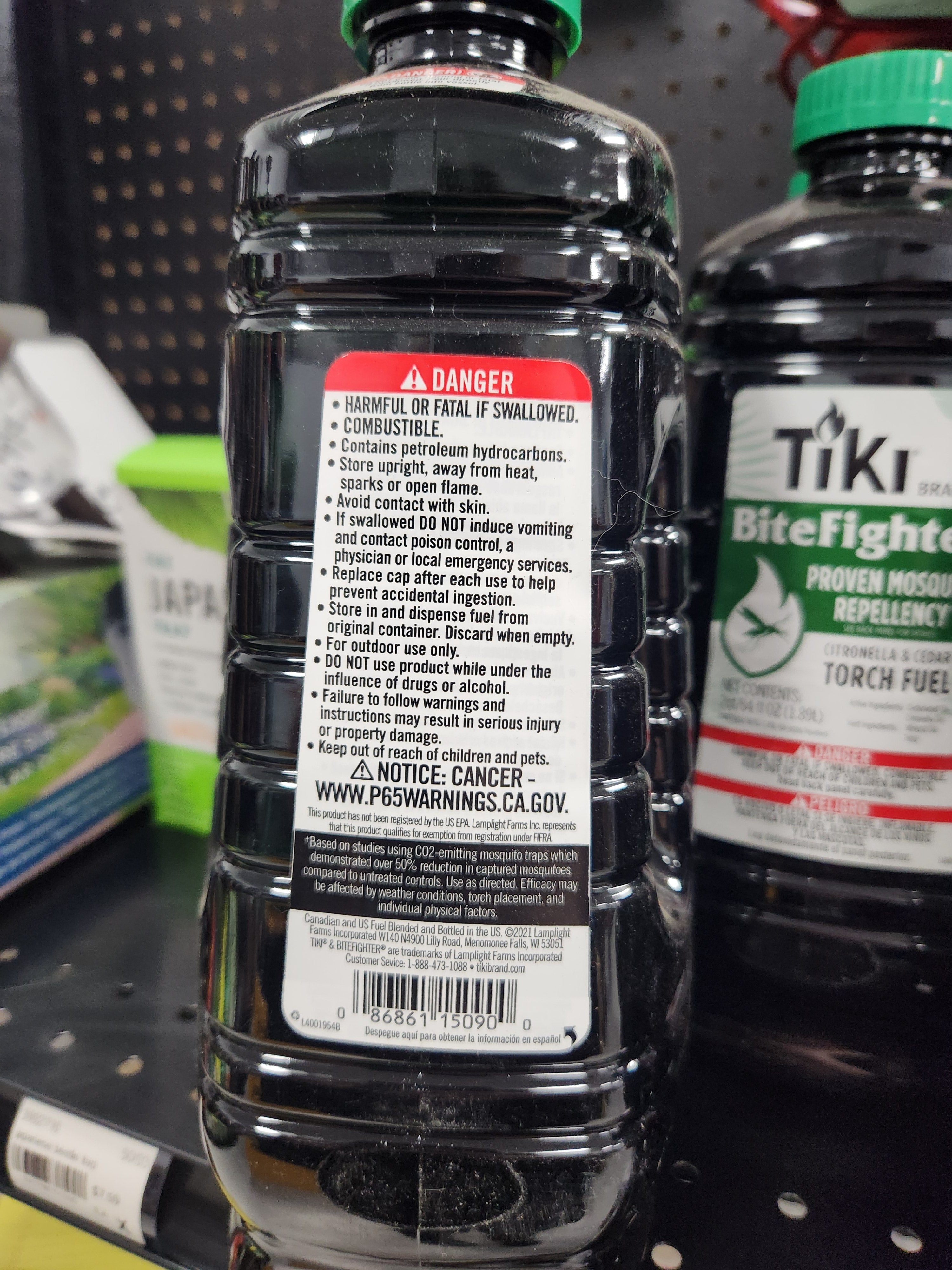 BiteFighter Mosquito Repellent Torch Fuel