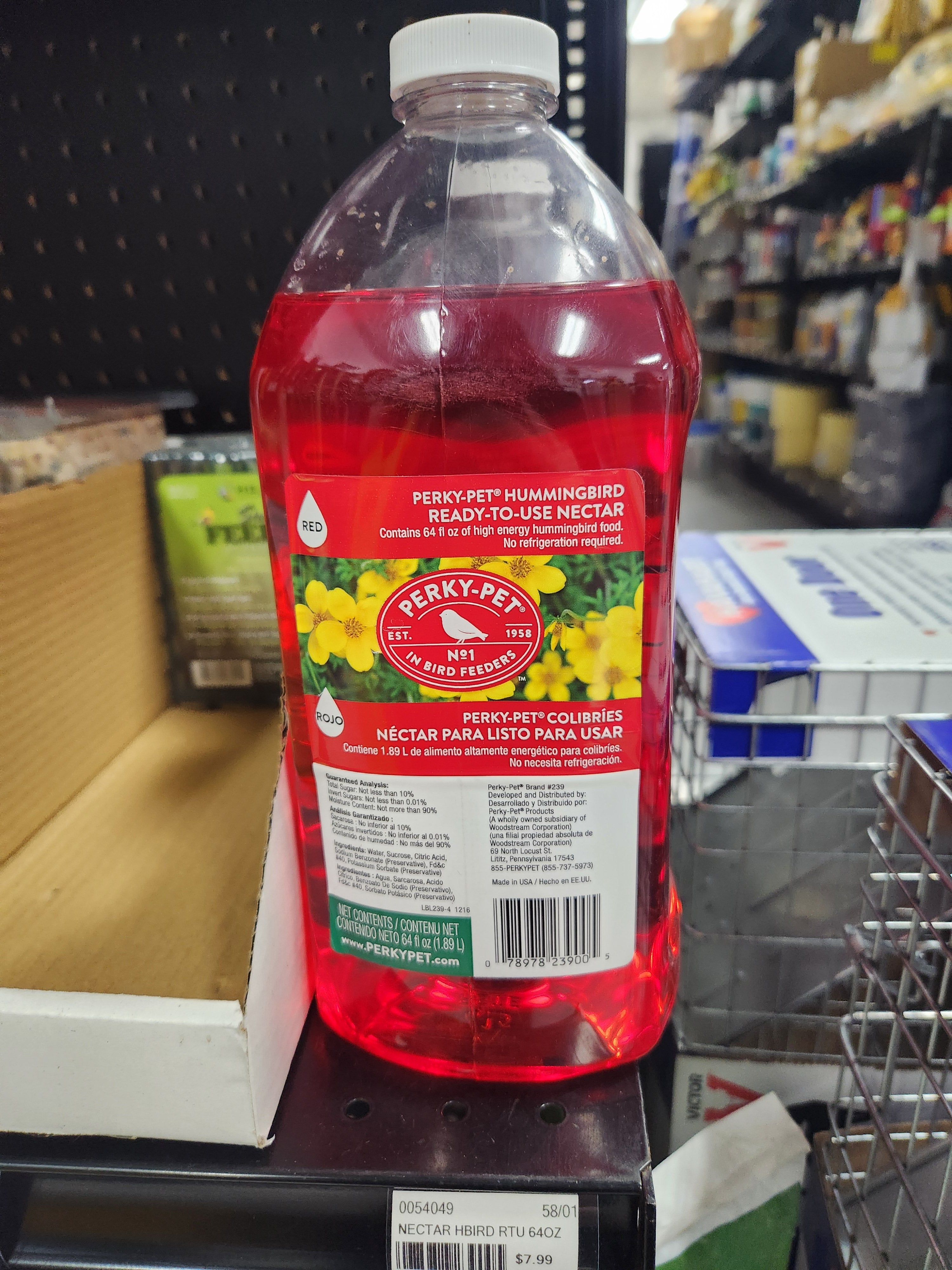 Perky-Pet® Red Hummingbird Ready-To-Use Nectar - 64 Fl Oz