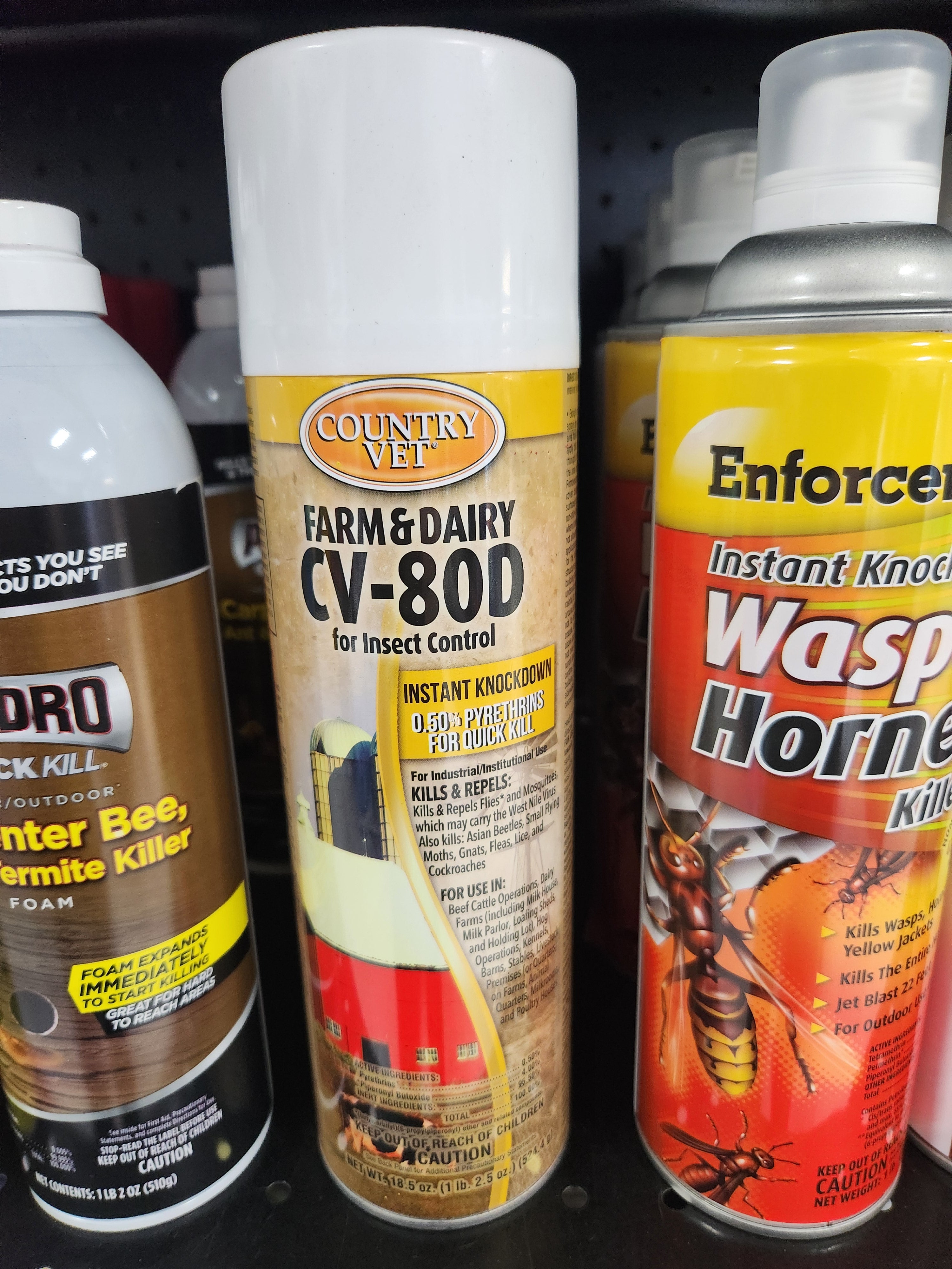 Country Vet CV-80D FARM AND DAIRY INSECT CONTROL SPRAY - 18.5 OZ.