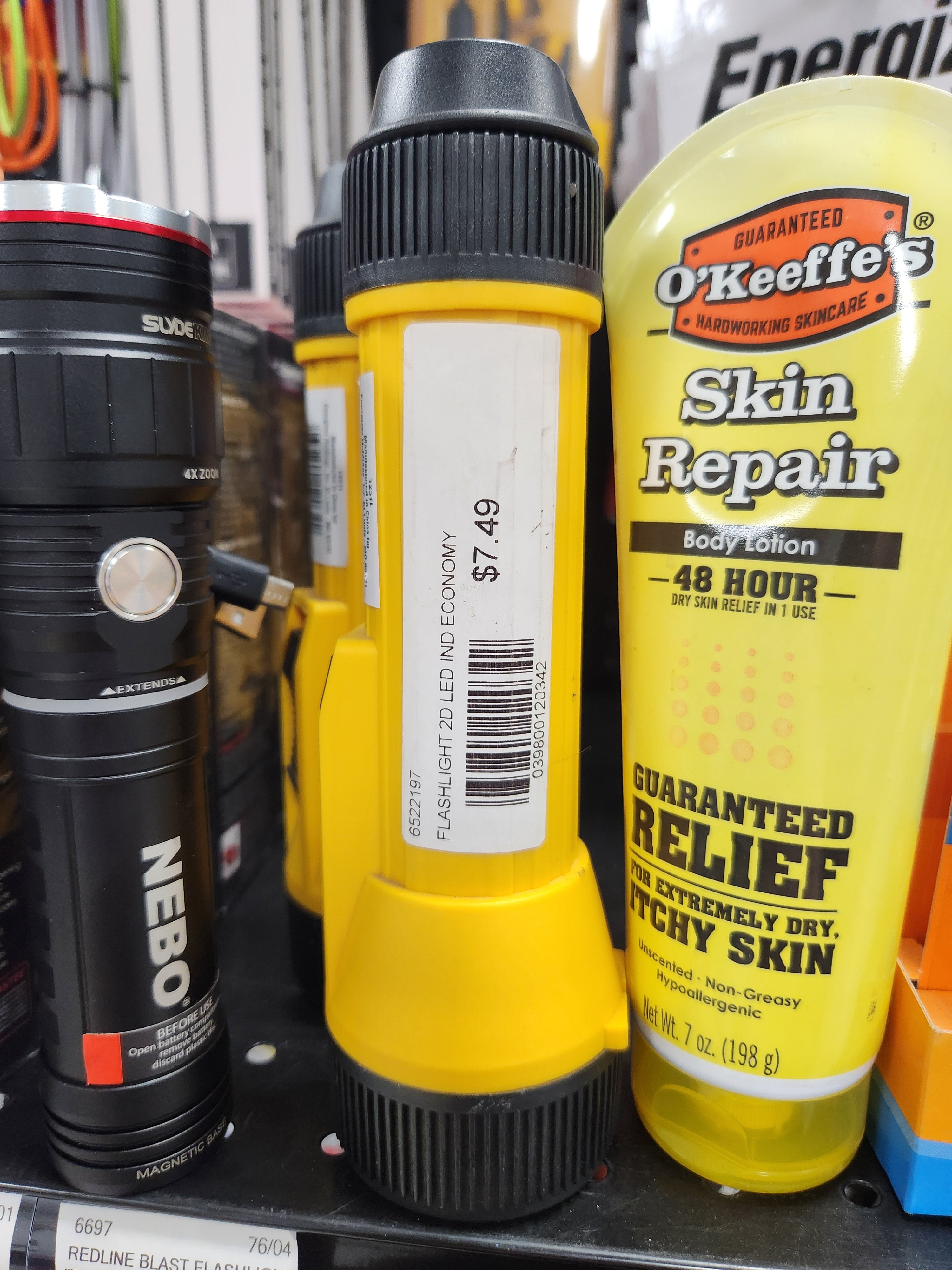 Energizer 2D Eveready Industrial Economy LED Flashlight