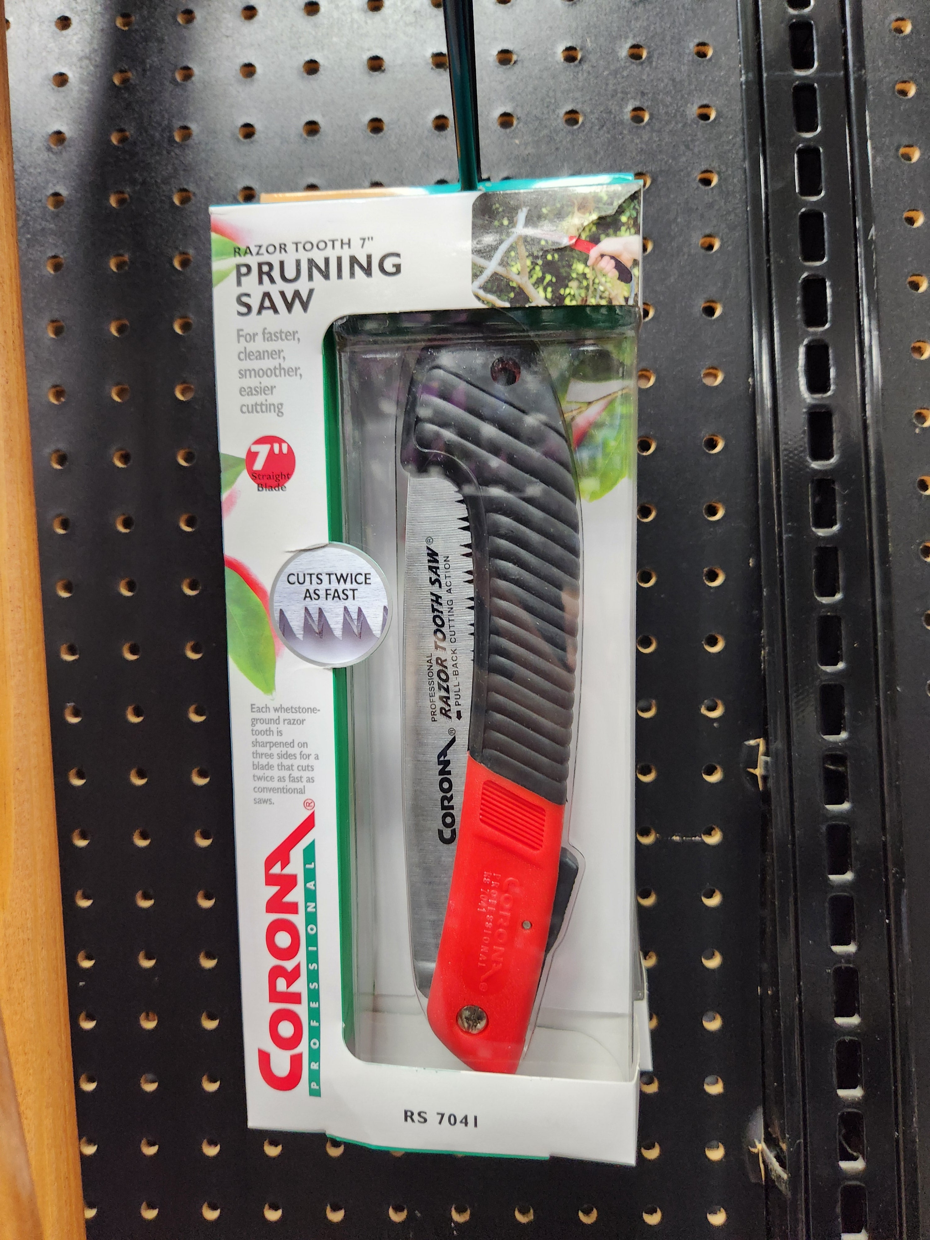 Corona RAZORTOOTH SAW® ARBORIST FOLDING PRUNING SAW, 7 IN. BLADE - RS7041