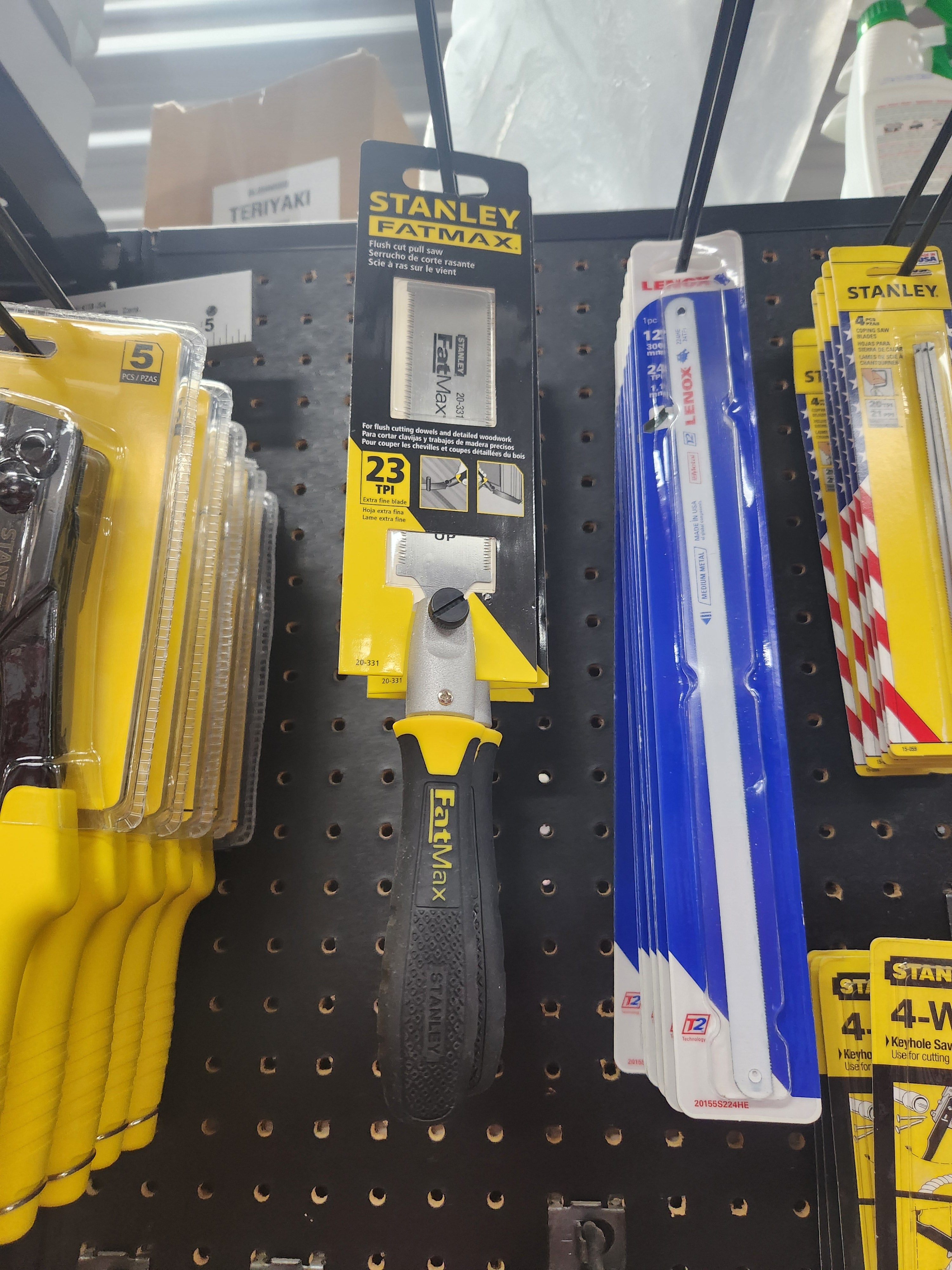 Stanley FATMAX® Flush Cut Pull Saw