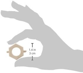 Plumb Pak PP835-49 Ballcock Coupling Nut With Cone Washer, 5/8 in, Plastic
