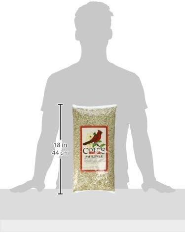 Cole's SA05 Safflower Bird Seed, 5-Pound
