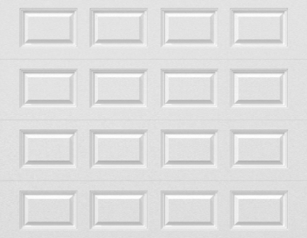 Raynor 9'x9' BMK Col., White, Short Raised, Insulated, No Windows, 12R -- Door 321