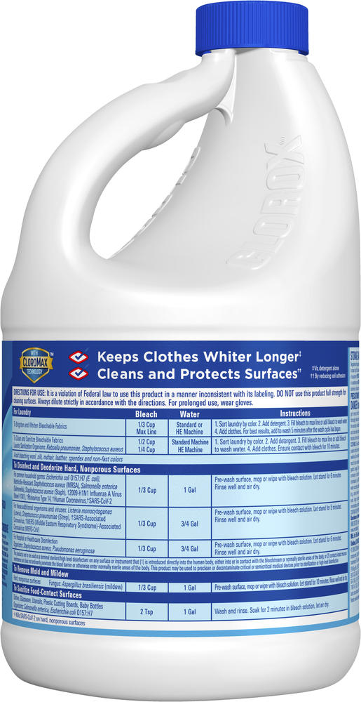 Clorox 32263 Concentrate Disinfecting Bleach