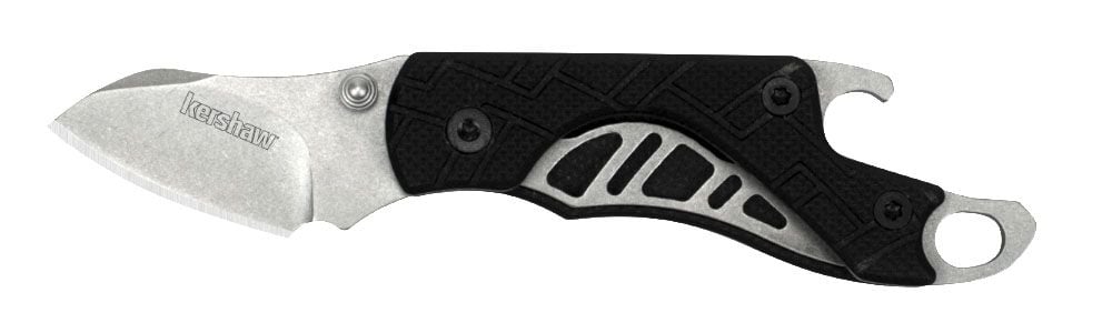 Kershaw Cinder Folding Knife w/ Liner Lock, Black - 1025X