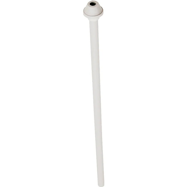 Plumb Pak PP70-4 Toilet Supply Tube, 3/8" Inlet, Compression Inlet, Polybutylene Tubing, 12" L