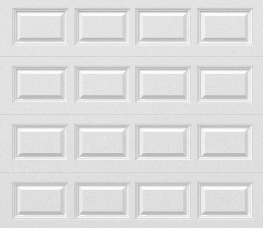 Hormann 2500, 8'x7' White, Insulated, Short Raised, NO Window, 12R -- Door #333