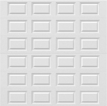 Hormann 3200, 9'x9' White, Insulated, Short Panel, NO Windows, 15R -- Door #360