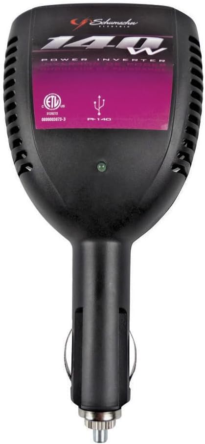 Schumacher PI-140 Power Inverter, 10.5/15.5 VDC Input, 120 V Output