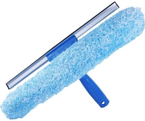 Arett Microfiber 14" Microfiber Window Combi Squeegee Scrub