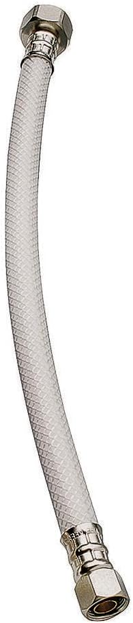 Plumb Pak PP23863 Ez Faucet Supply Tube, 3/8 X 1/2 In, Compression X Fip, 36 In L, Vinyl