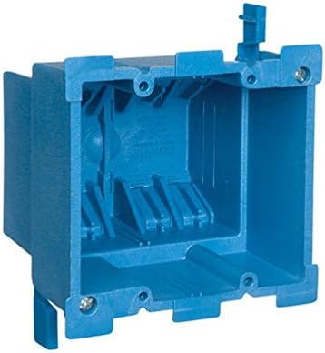 Carlon Lamson & Sessons BH234R SuperBlue Hard Shell Double Gang Old Work Box -- BH234R